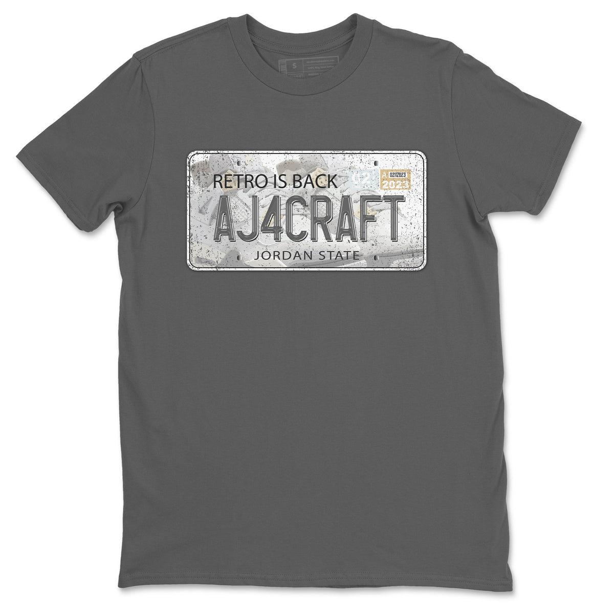 Jordan 4 Craft Sneaker Matching T-Shirt Jordan Plate Sneaker Tees Jordan 4 Craft Sneaker Release Tees Crew Neck Tees
