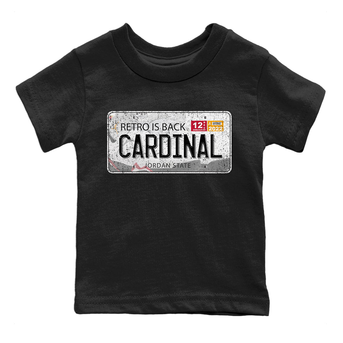 Jordan 7 Cardinal Shirt To Match Jordans Jordan Plate Sneaker Tees Jordan 7 Cardinal Drip Gear Zone Sneaker Matching Clothing Kids Shirts
