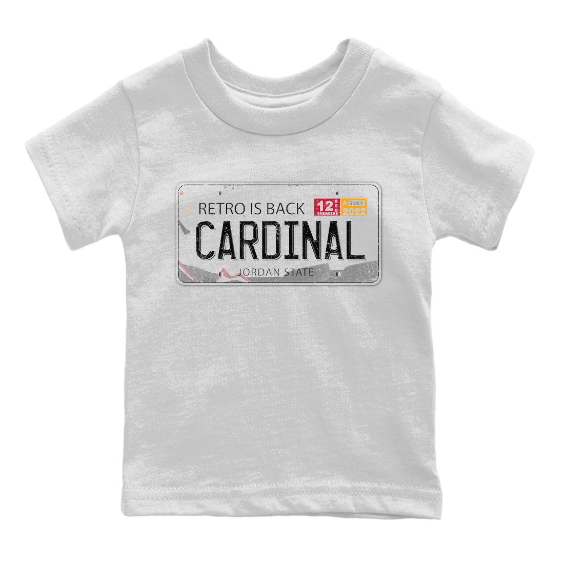Jordan 7 Cardinal Shirt To Match Jordans Jordan Plate Sneaker Tees Jordan 7 Cardinal Drip Gear Zone Sneaker Matching Clothing Kids Shirts