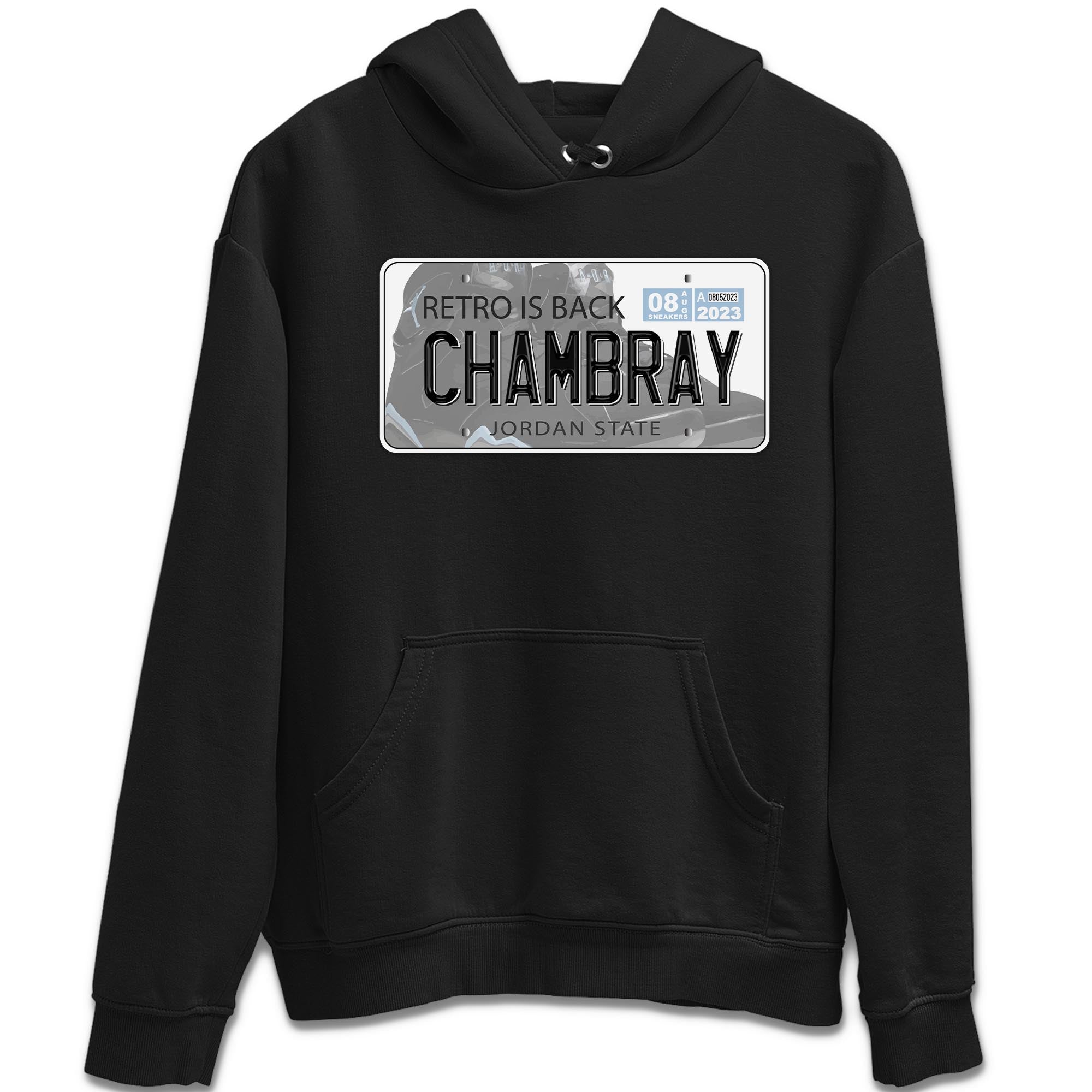 Air Jordan 7 Chambray shirt to match jordans Jordan Plate Streetwear Sneaker Shirt AJ7 Chambray Drip Gear Zone Sneaker Matching Clothing Unisex Black 2 T-Shirt