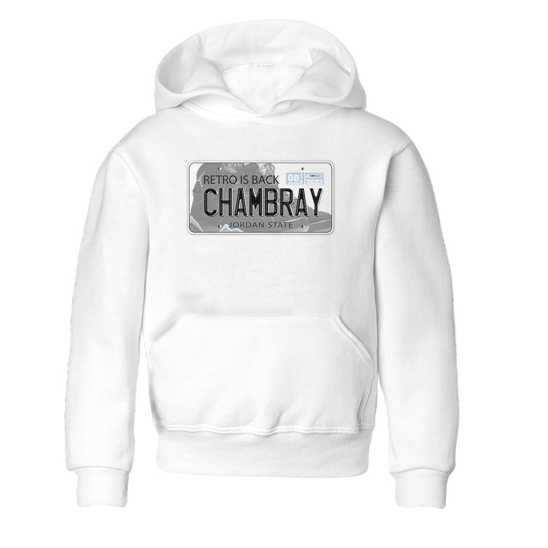 Air Jordan 7 Chambray shirt to match jordans Jordan Plate Streetwear Sneaker Shirt AJ7 Chambray Drip Gear Zone Sneaker Matching Clothing Baby Toddler White 2 T-Shirt