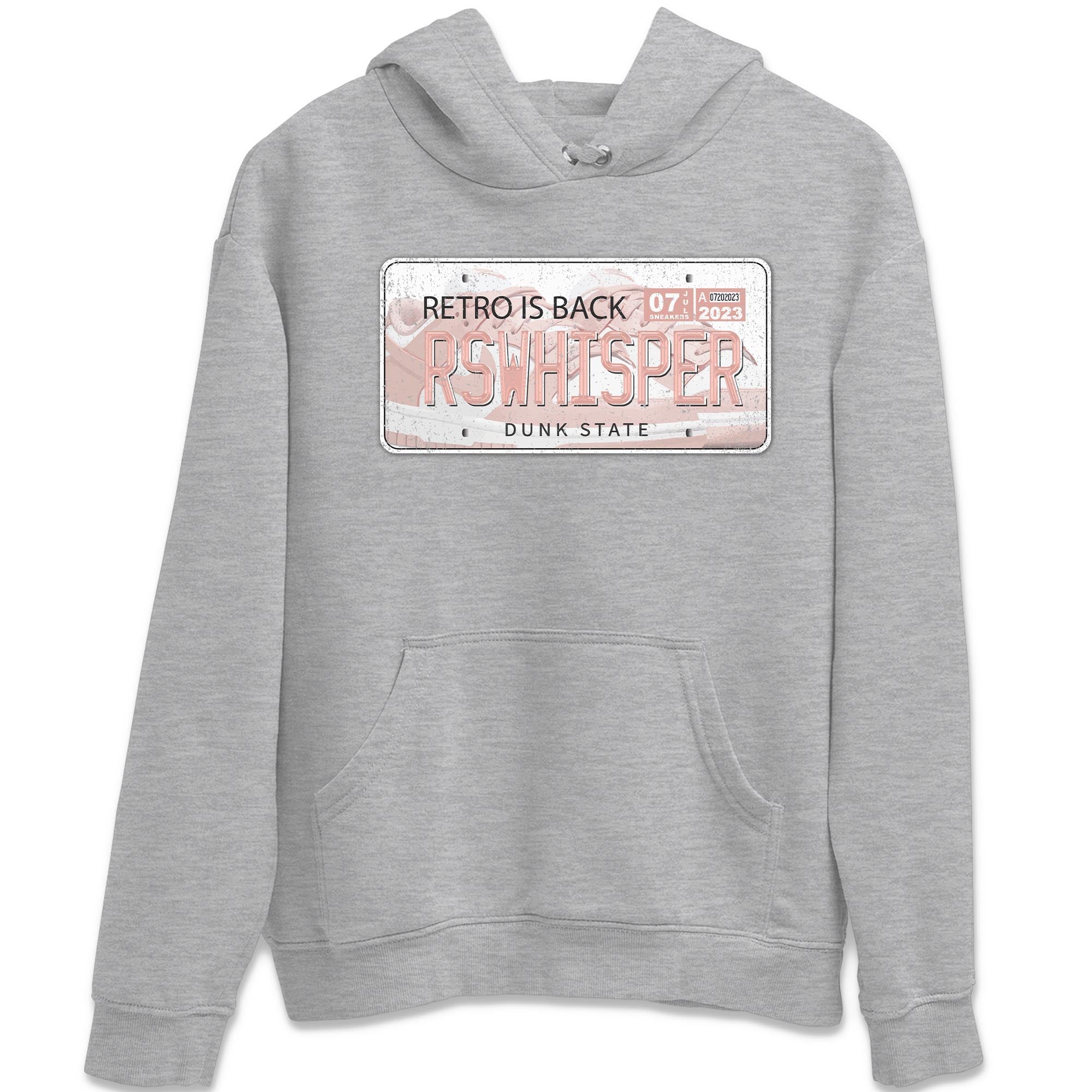 Nike Dunks Low Rose Whisper shirt to match jordans Jordan Plate Streetwear Sneaker Shirt Nike Dunk Rose Whisper Drip Gear Zone Sneaker Matching Clothing Unisex Heather Grey 2 T-Shirt