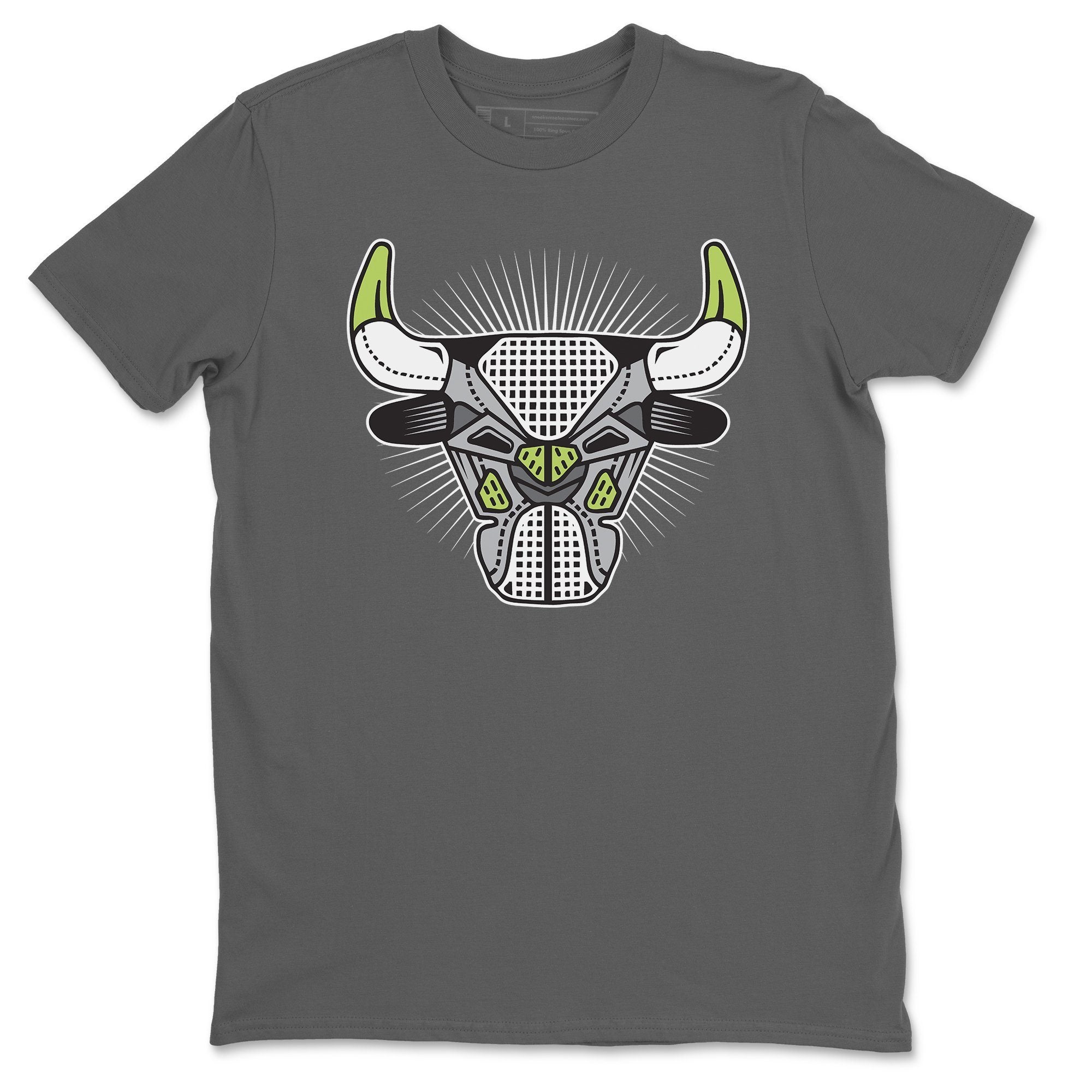 Jordan 4 '95 Neon Shirt To Match Jordans Bull Head Sneaker Tees Jordan 4 '95 Neon Drip Gear Zone Sneaker Matching Clothing Unisex Shirts