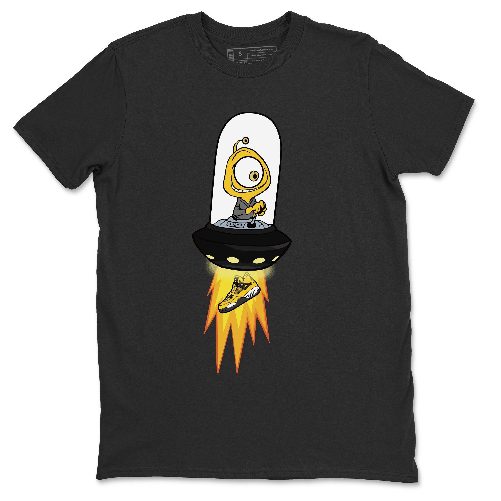 Jordan 4 Lightning Shirt To Match Jordans Alien Sneaker Tees Jordan 4 Lightning Drip Gear Zone Sneaker Matching Clothing Unisex Shirts