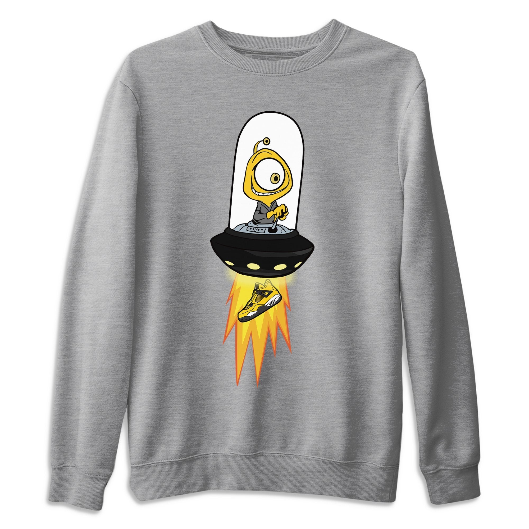 Jordan 4 Lightning Shirt To Match Jordans Alien Sneaker Tees Jordan 4 Lightning Drip Gear Zone Sneaker Matching Clothing Unisex Shirts