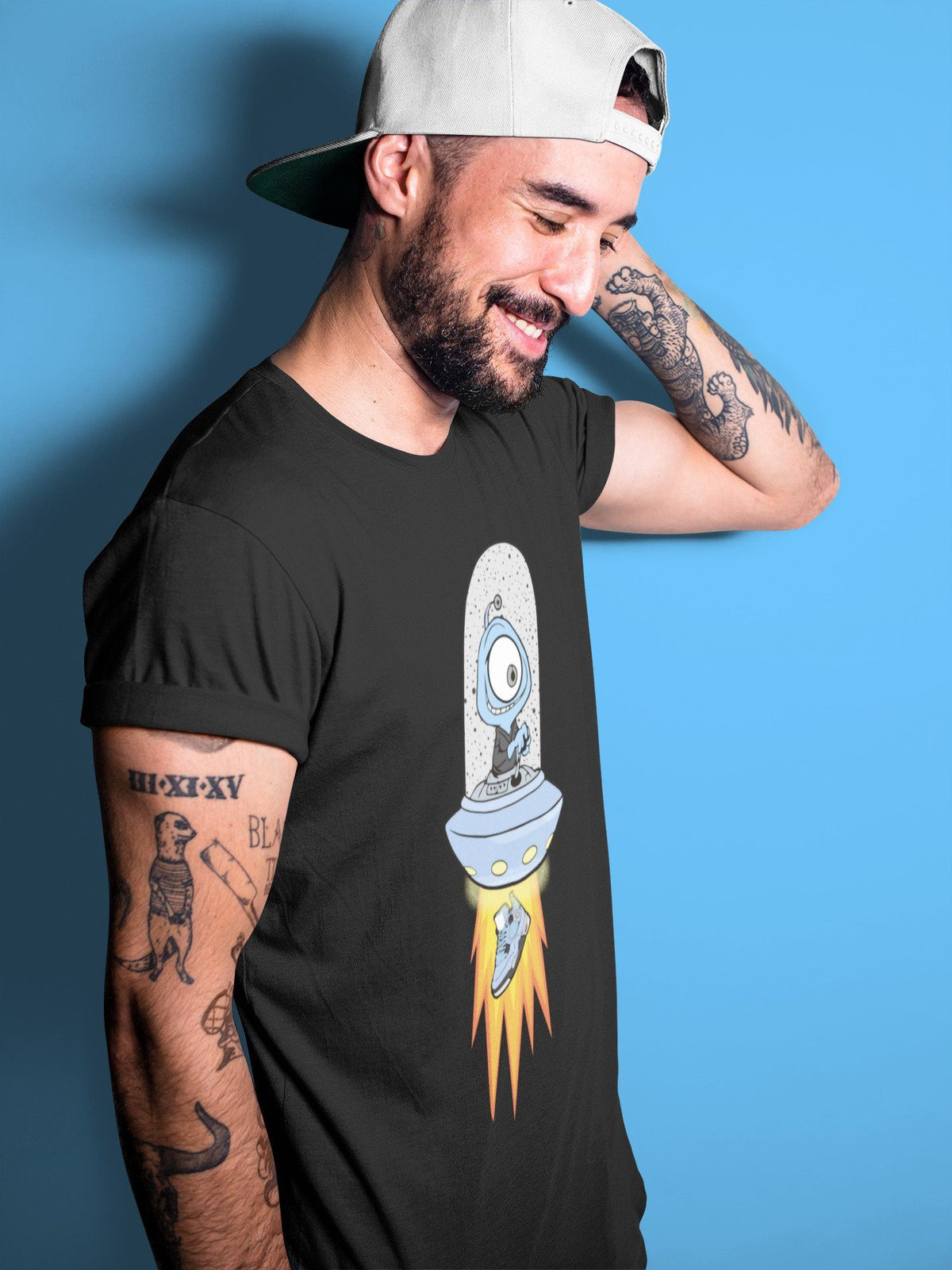 Jordan 4 University Blue Shirt To Match Jordans Alien Sneaker Tees Jordan 4 University Blue Drip Gear Zone Sneaker Matching Clothing Unisex Shirts