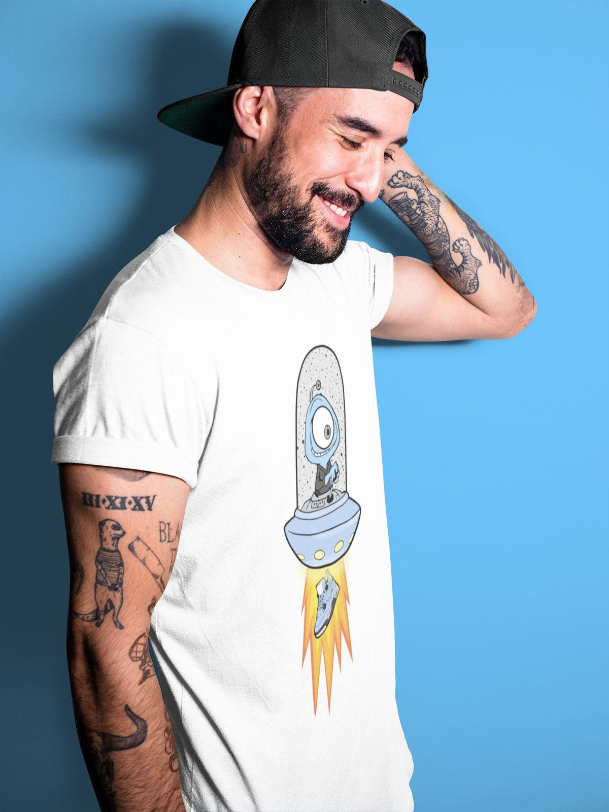 Jordan 4 University Blue Shirt To Match Jordans Alien Sneaker Tees Jordan 4 University Blue Drip Gear Zone Sneaker Matching Clothing Unisex Shirts