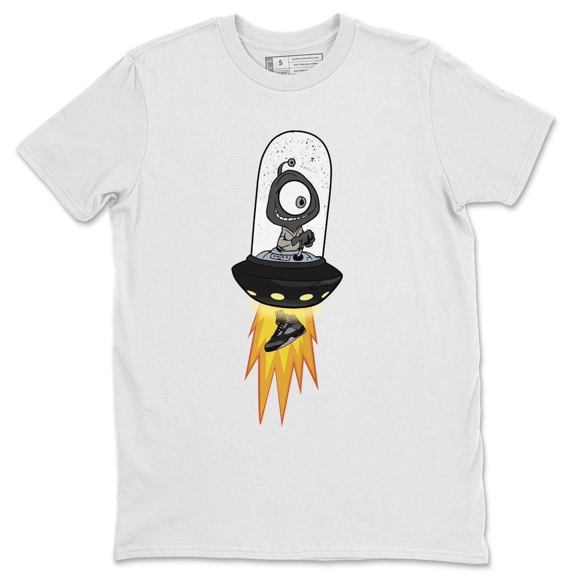 Jordan 5 Anthracite Shirt To Match Jordans Alien Sneaker Tees Jordan 5 Anthracite Drip Gear Zone Sneaker Matching Clothing Unisex Shirts