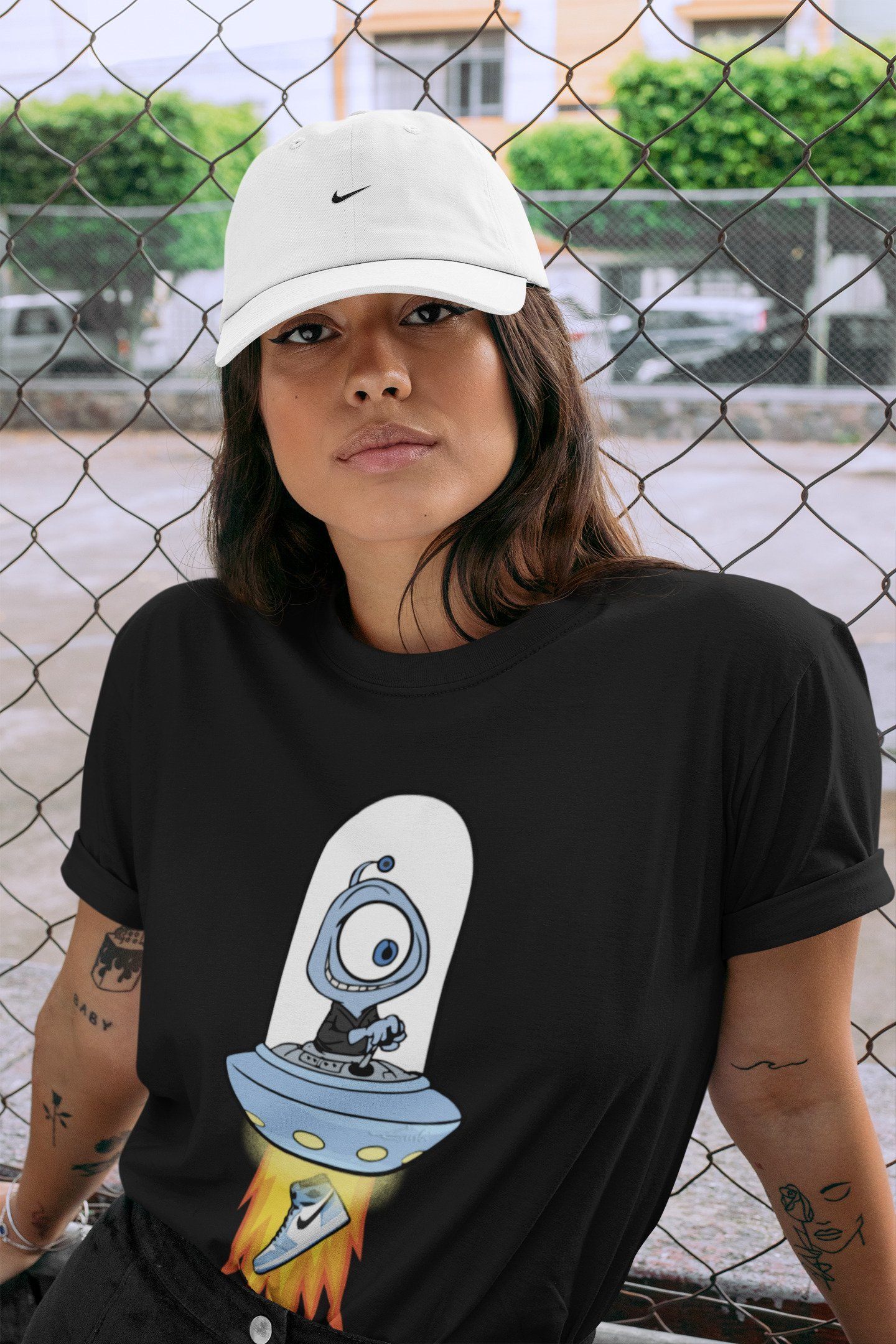 Jordan 1 University Blue Shirt To Match Jordans Alien Sneaker Tees Jordan 1 University Blue Drip Gear Zone Sneaker Matching Clothing Unisex Shirts