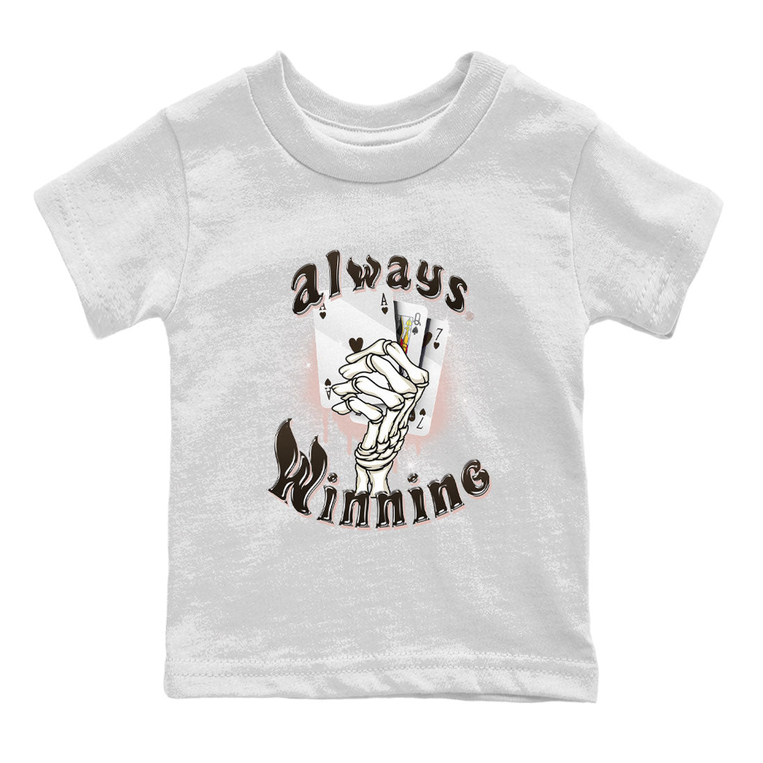 Jordan 11 WMNS Neapolitan shirt to match jordans Always Winning sneaker matching t-shirts and clothing Air Jordan 11 Neapolitan Drip Gear Zone Youth Kids Toddler White 2 T-Shirt