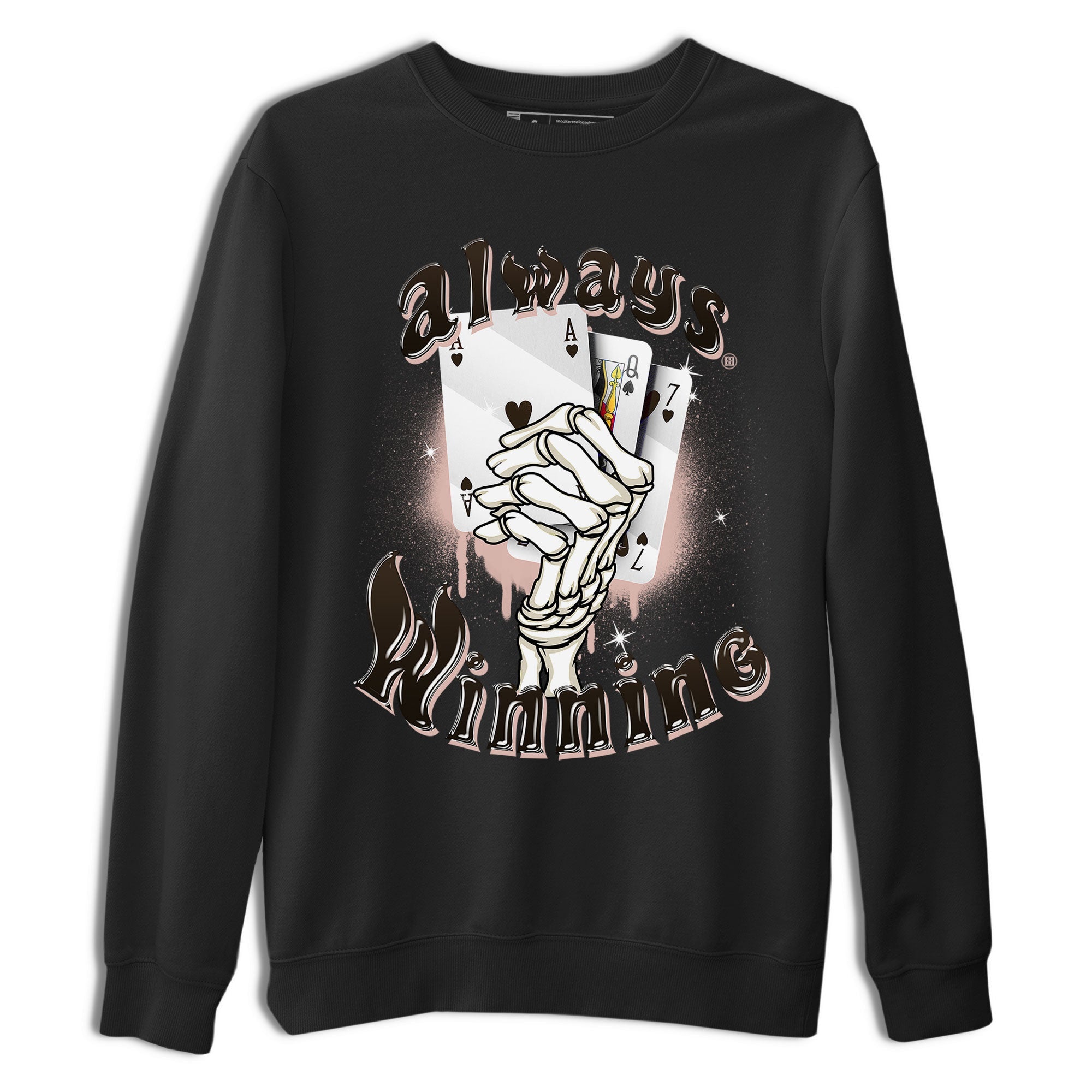 Jordan 11 WMNS Neapolitan shirt to match jordans Always Winning sneaker matching t-shirts and clothing Air Jordan 11 Neapolitan Drip Gear Zone Cotton Casual Unisex Black 2 T-Shirt