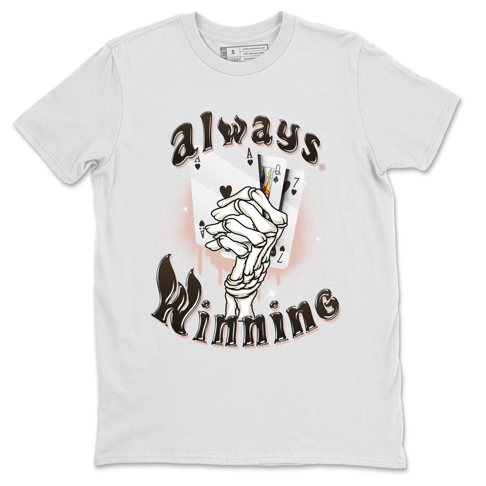 Jordan 11 WMNS Neapolitan shirt to match jordans Always Winning sneaker matching t-shirts and clothing Air Jordan 11 Neapolitan Drip Gear Zone Cotton Casual Unisex White 2 T-Shirt