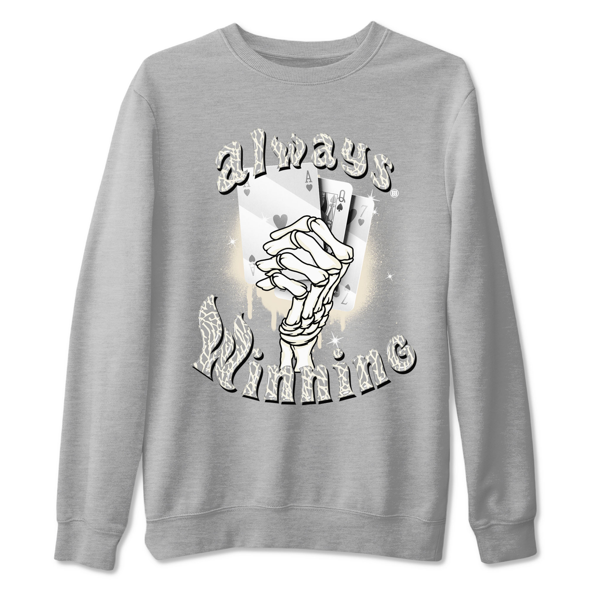 Jordan 3 Craft Ivory shirt to match jordans Always Winning sneaker tees 3s Ivory Drip Gear Zone unisex cotton Heather Grey 2 crew neck shirt
