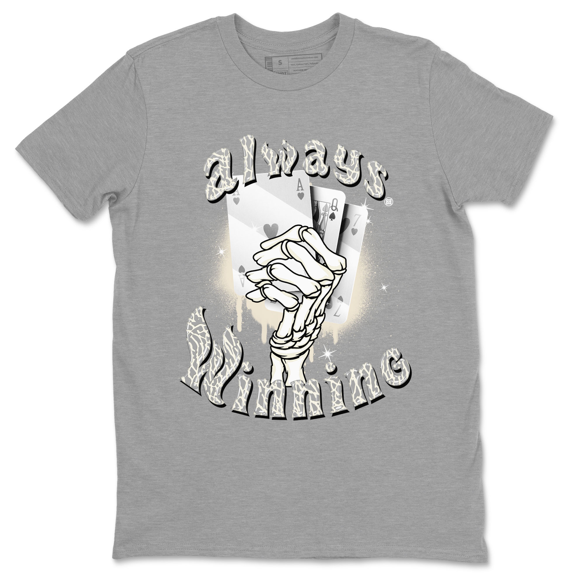 Jordan 3 Craft Ivory shirt to match jordans Always Winning sneaker tees 3s Ivory Drip Gear Zone unisex cotton Heather Grey 2 crew neck shirt