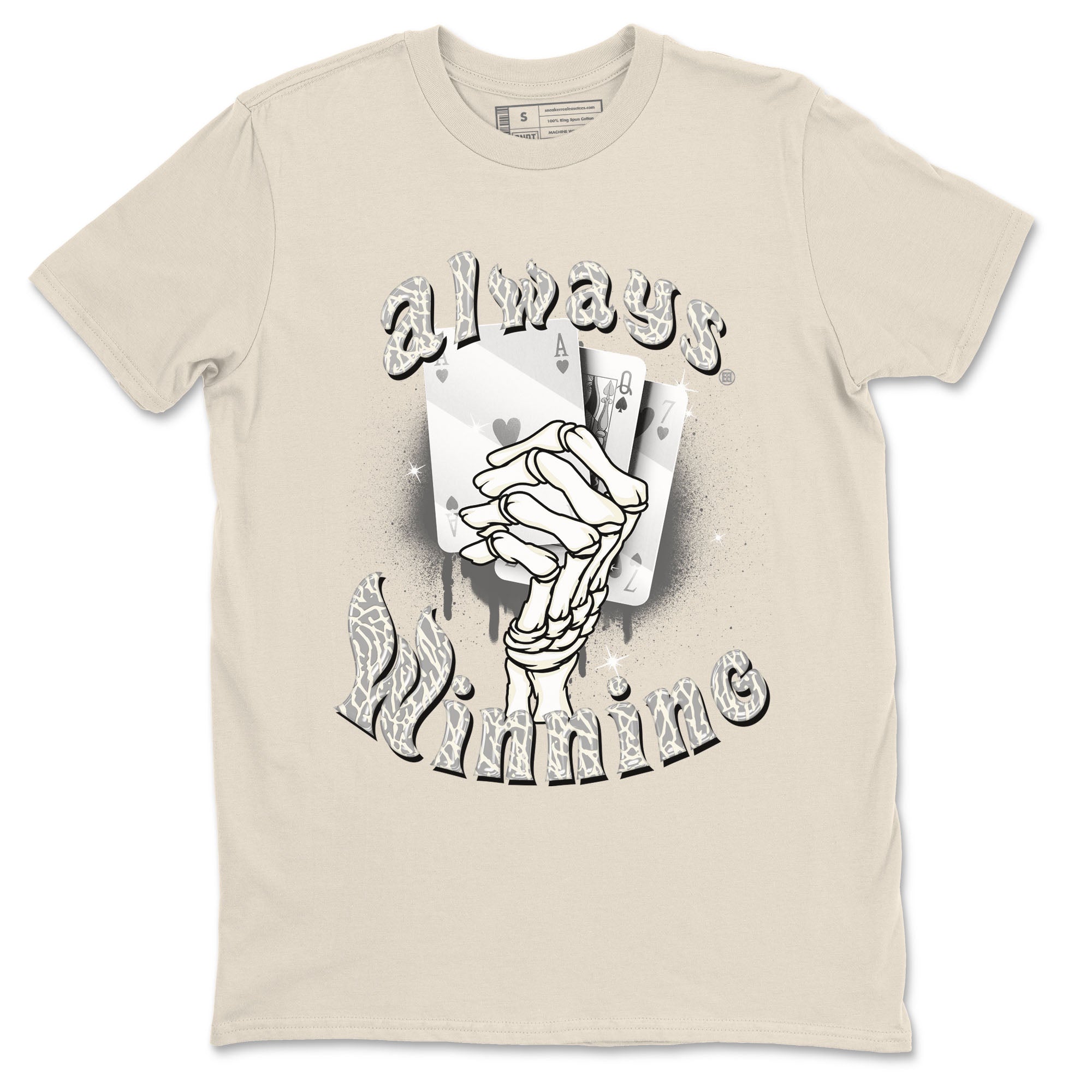 Jordan 3 Craft Ivory shirt to match jordans Always Winning sneaker tees 3s Ivory Drip Gear Zone unisex cotton Natural 2 crew neck shirt