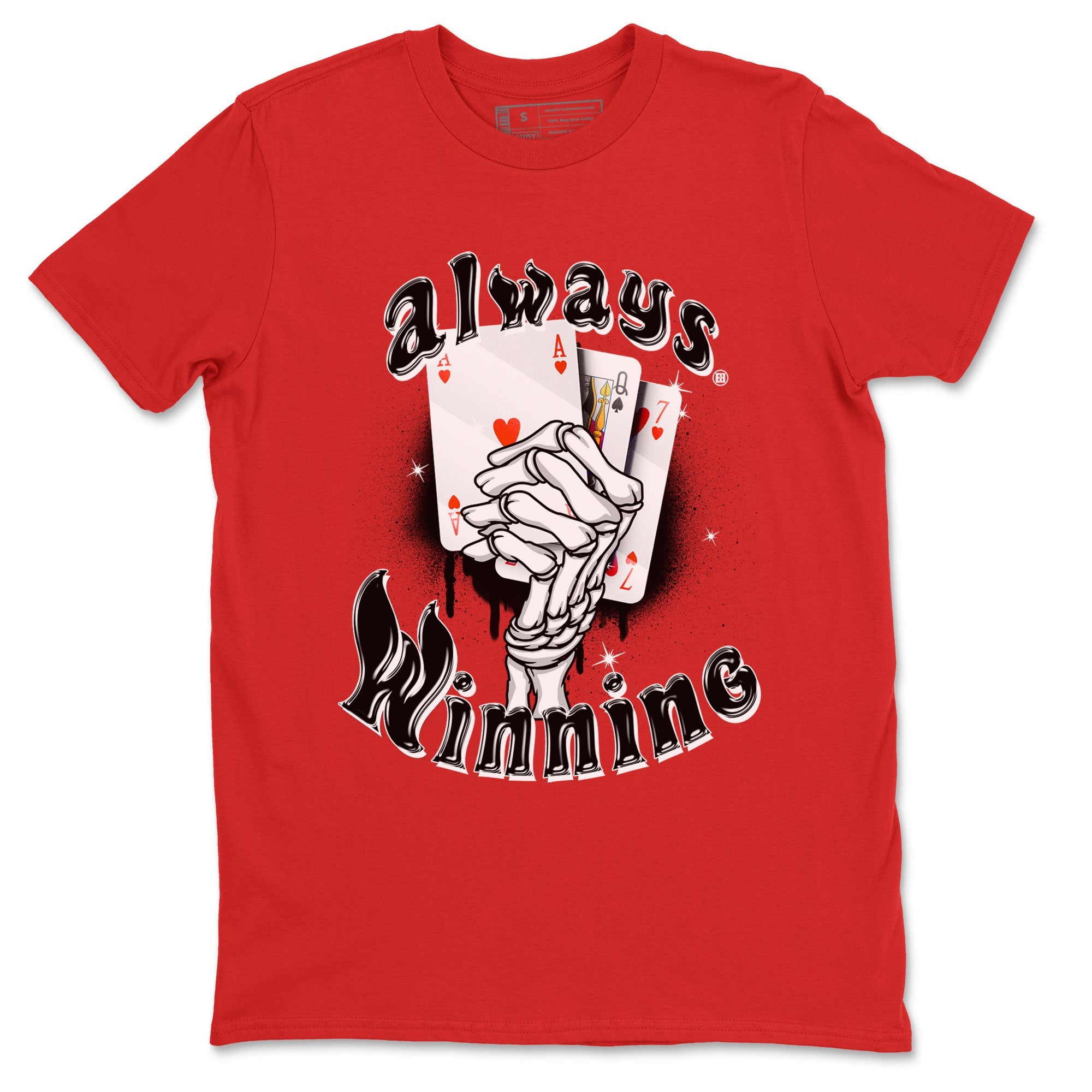AJ4 Retro Bred Reimagined shirt to match jordans Always Winning sneaker tees Air Jordan 4 Retro Bred Reimagined Drip Gear Zone unisex cotton Red 2 crew neck shirt