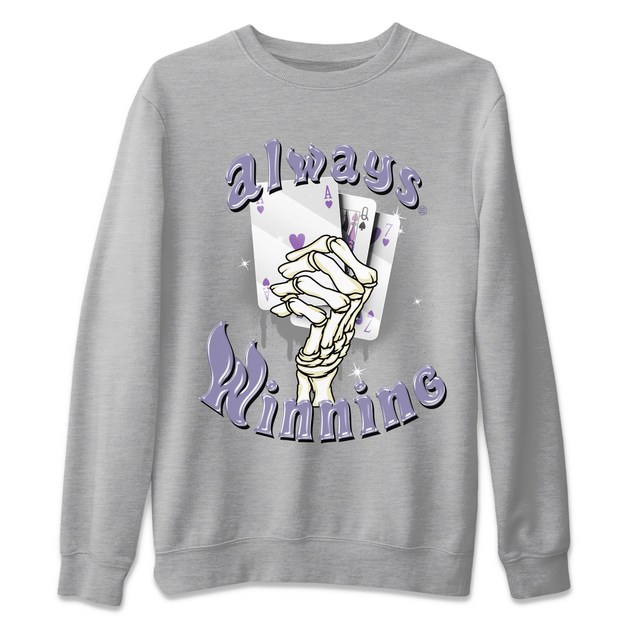 Air Jordan 5 Indigo Haze Sneaker Match Tees Always Winning 5s Indigo Haze Tee Sneaker Release Tees Unisex Shirts Heather Grey 2