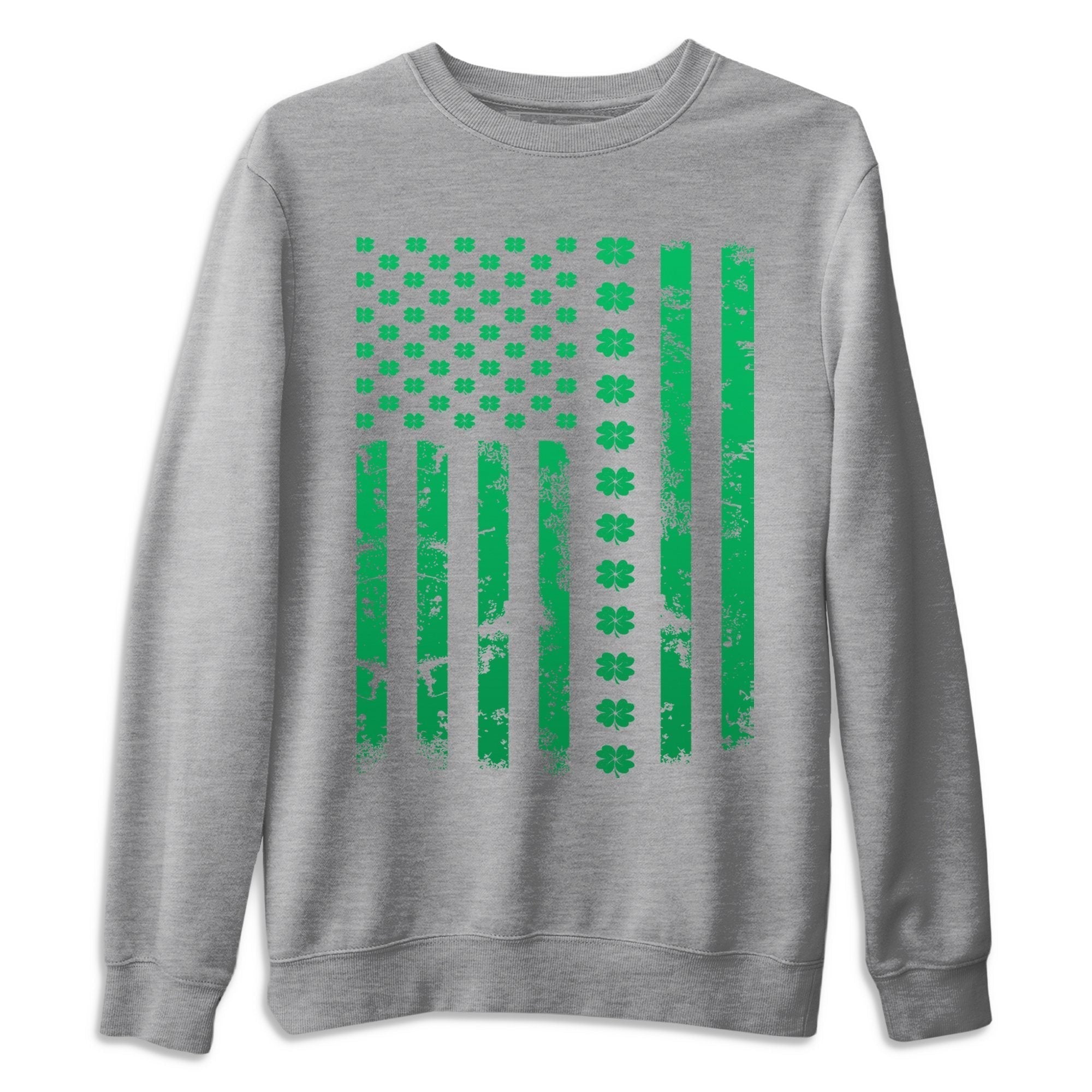 Jordan 1 Lucky Green Shirt To Match Jordans American Flag Sneaker Tees Jordan 1 Lucky Green Drip Gear Zone Sneaker Matching Clothing Unisex Shirts