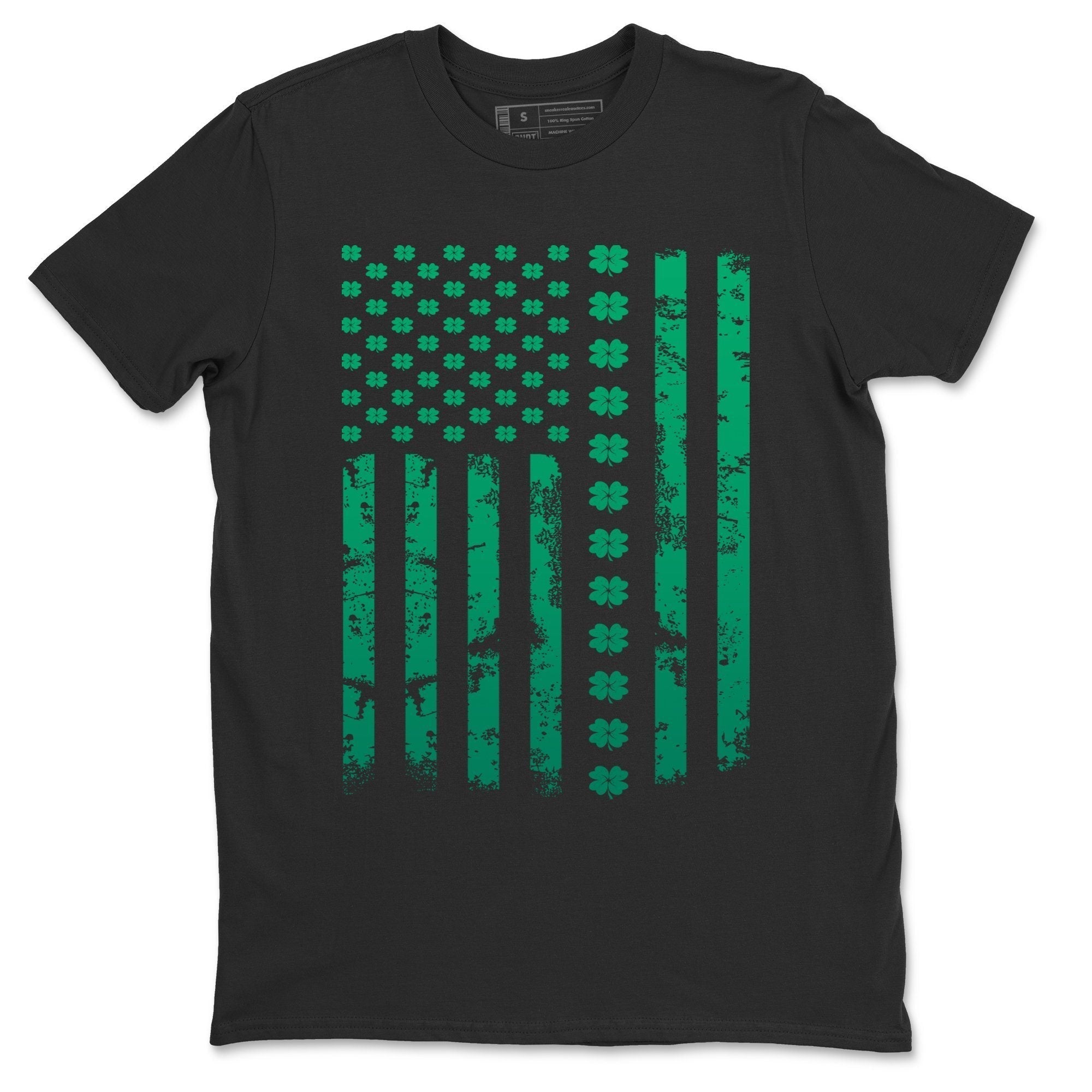 Jordan 13 Lucky Green Shirt To Match Jordans American Flag Sneaker Tees Jordan 13 Lucky Green Drip Gear Zone Sneaker Matching Clothing Unisex Shirts