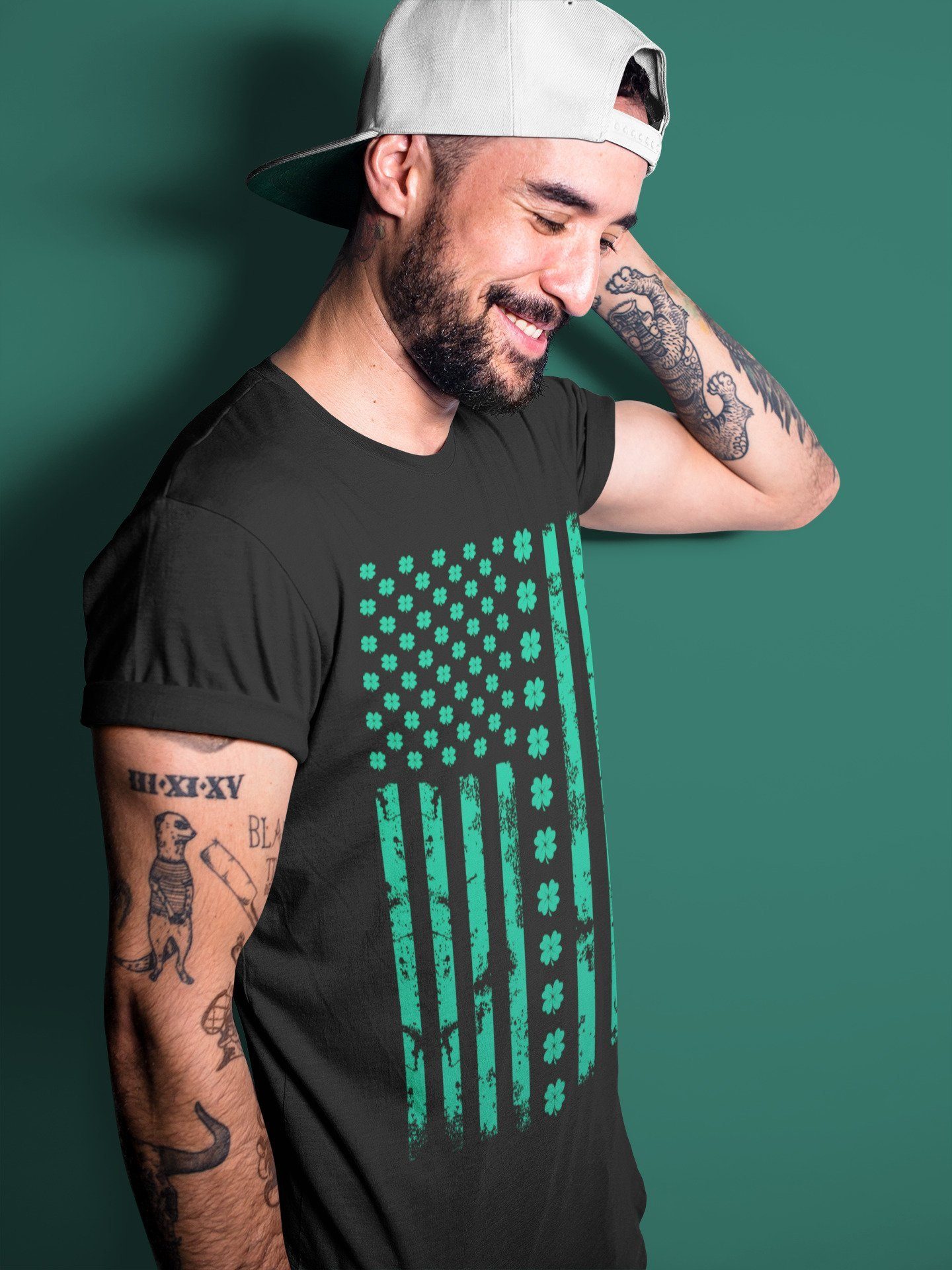 Jordan 13 Lucky Green Shirt To Match Jordans American Flag Sneaker Tees Jordan 13 Lucky Green Drip Gear Zone Sneaker Matching Clothing Unisex Shirts