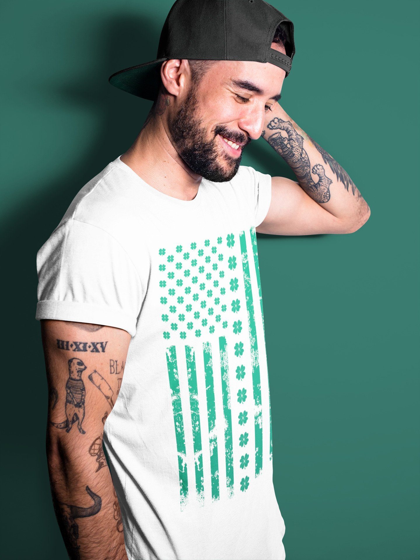 Jordan 13 Lucky Green Shirt To Match Jordans American Flag Sneaker Tees Jordan 13 Lucky Green Drip Gear Zone Sneaker Matching Clothing Unisex Shirts