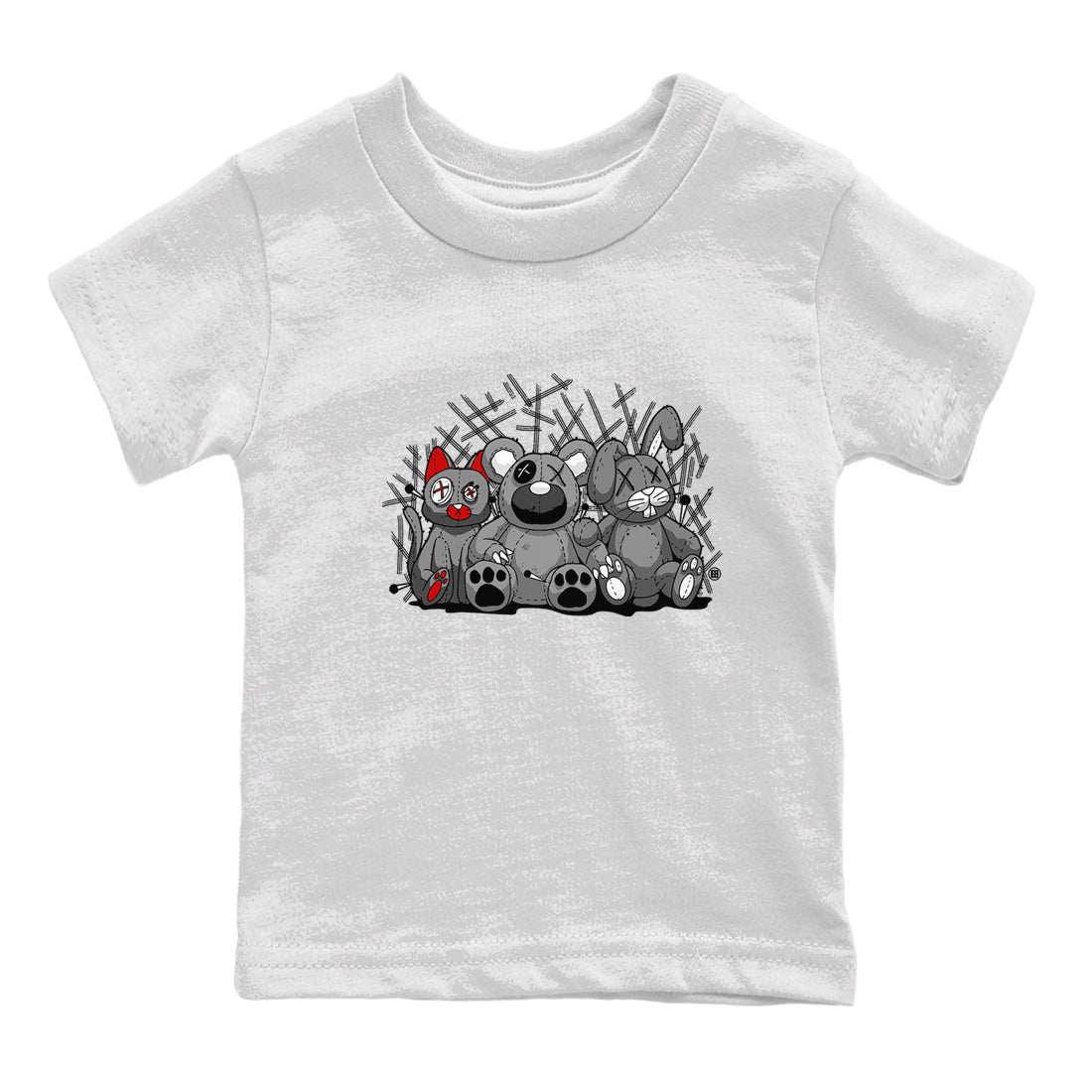 Air Jordan 1 Washed Heritage Sneaker Match Tees Animal Homies Streetwear Sneaker Shirt Air Jordan 1 Washed Heritage Shirts Kids Shirts White 2