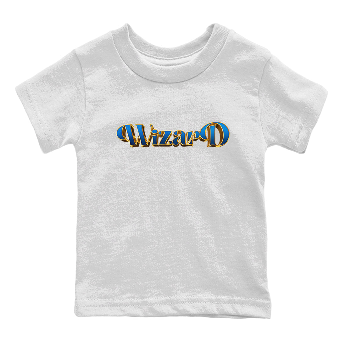 Air Jordan 3 Wizards Sneaker Match Tees Antique Typo Sneaker Tees AJ3 Wizards Drip Gear Zone Kids Shirts White 2