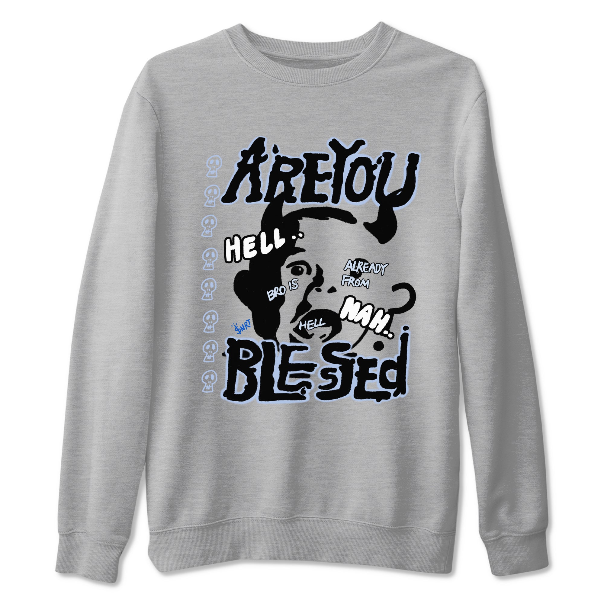 11s Low Space shirt to match jordans Are You Blessed sneaker tees Air Jordan 11 Low Space Drip Gear Zone unisex cotton Heather Grey 2 crew neck shirt