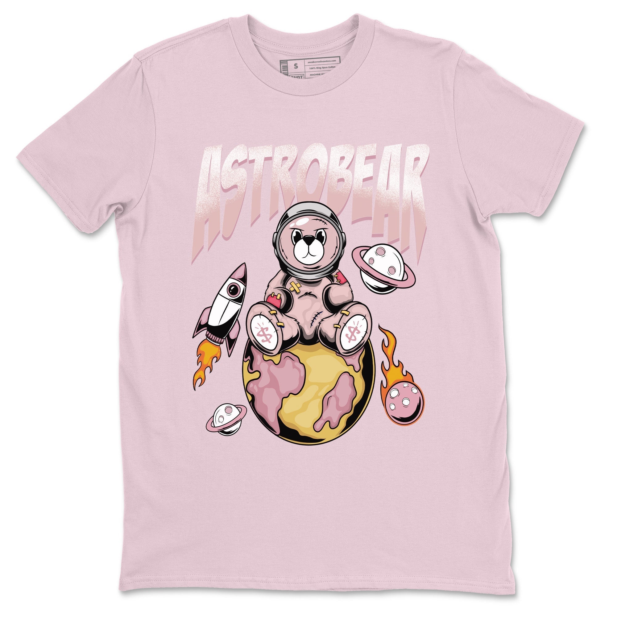 Air Jordan 1 Washed Pink Sneaker Match Tees Astrobear Streetwear Sneaker Shirt Air Jordan 1 High OG WMNS Washed Pink Sneaker Release Tees Unisex Shirts Pink 2