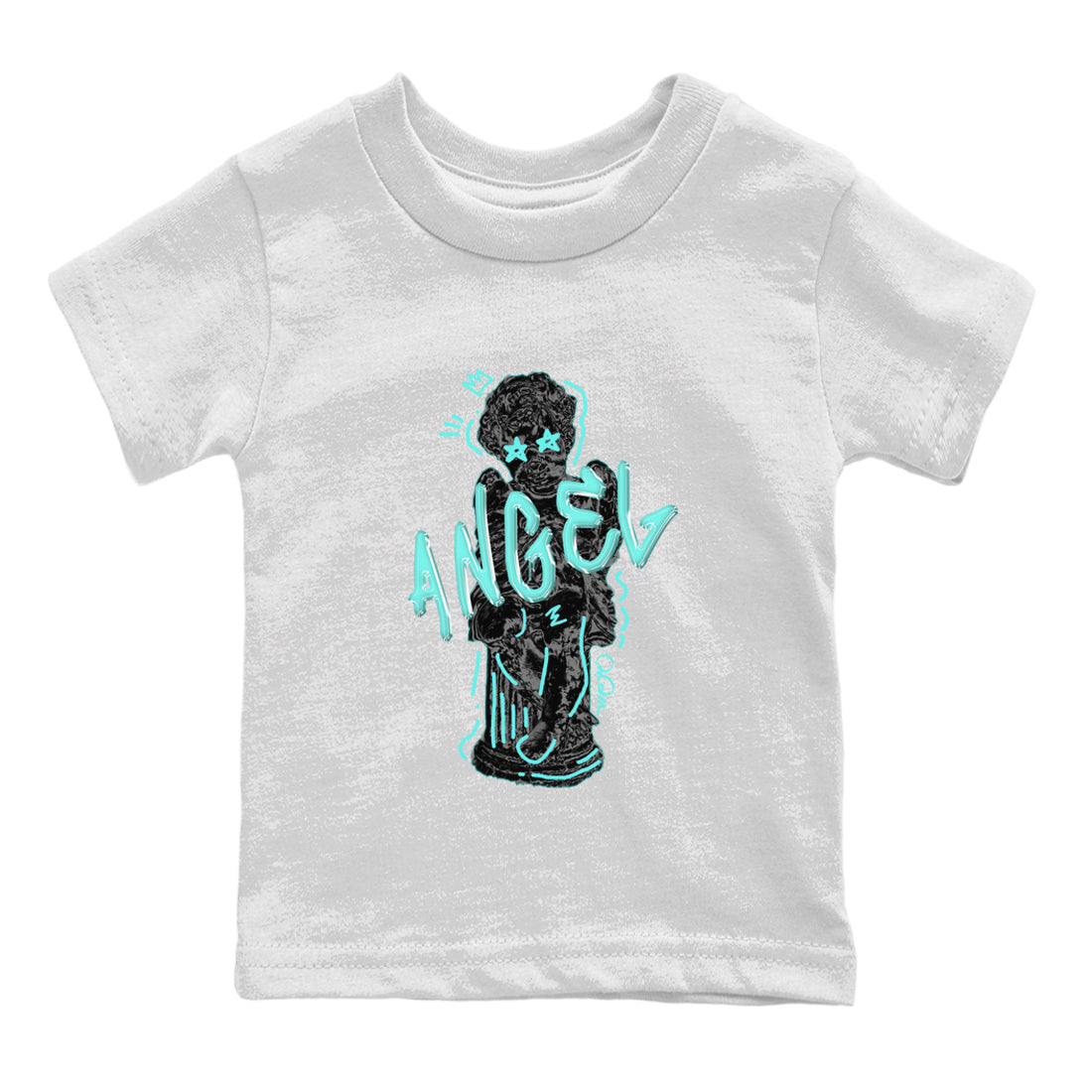 Air Force 1 Tiffany Shirt To Match Jordans Baby Angel Sneaker Tees Nike Tiffany AF1Drip Gear Zone Sneaker Matching Clothing Kids Shirts White 2