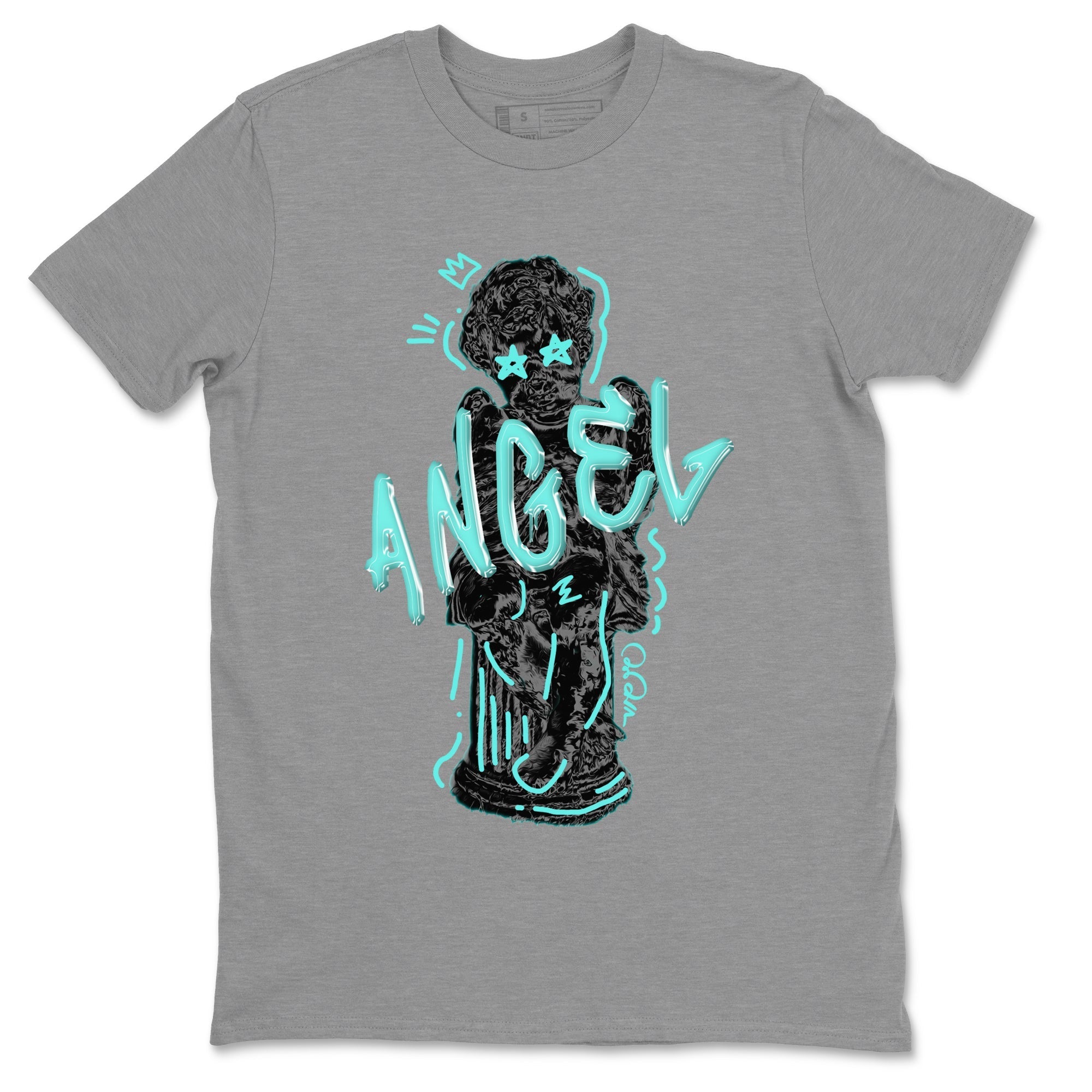 Air Force 1 Tiffany Shirt To Match Jordans Baby Angel Sneaker Tees Nike Tiffany AF1Drip Gear Zone Sneaker Matching Clothing Unisex Shirts Heather Grey 2
