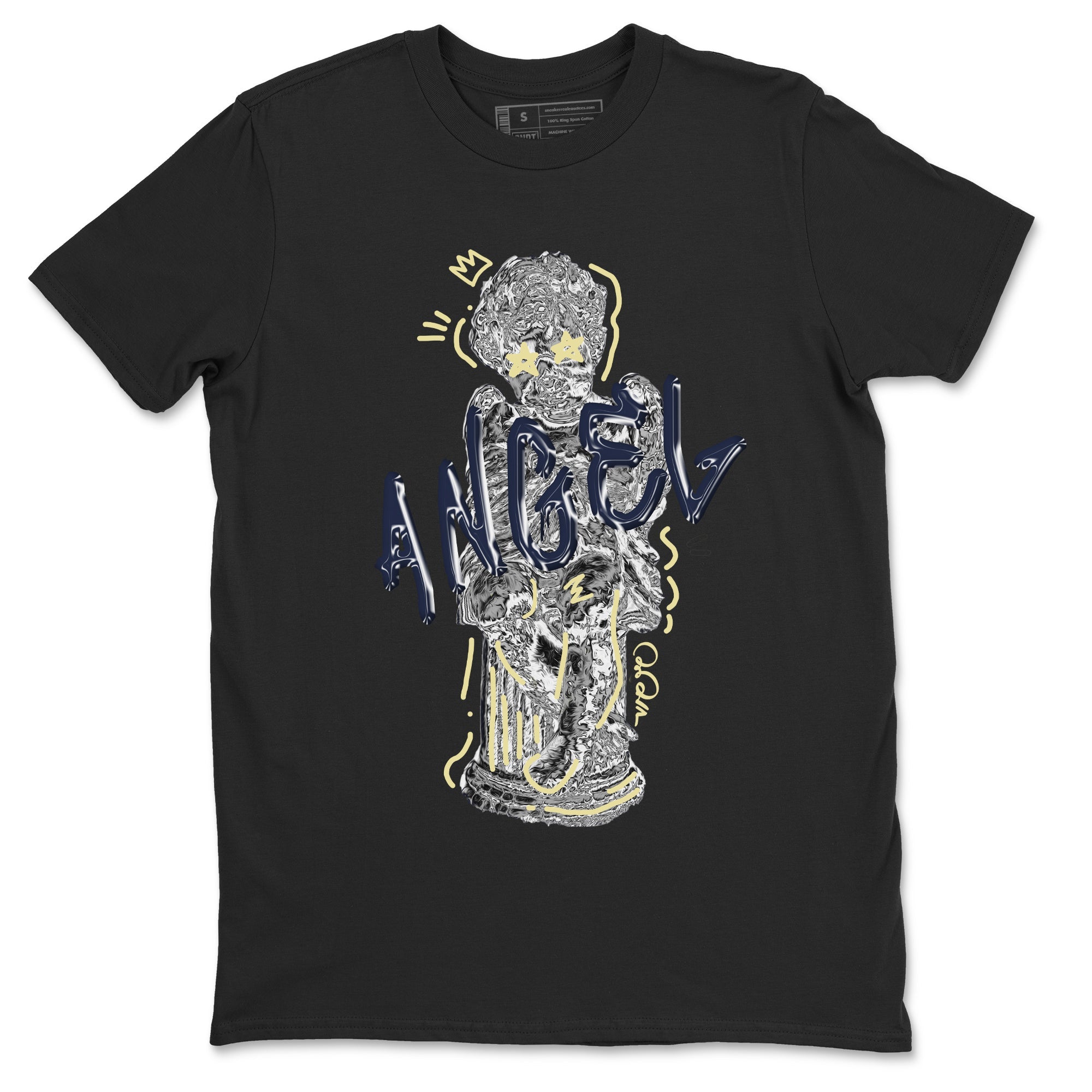 Air Jordan 5 A Ma Maniere x Photon Dust shirt to match jordans Baby Angel sneaker tees Jordan 5 A Ma Maniere "Dawn" Drip Gear Zone Unisex Black 2 T-Shirt