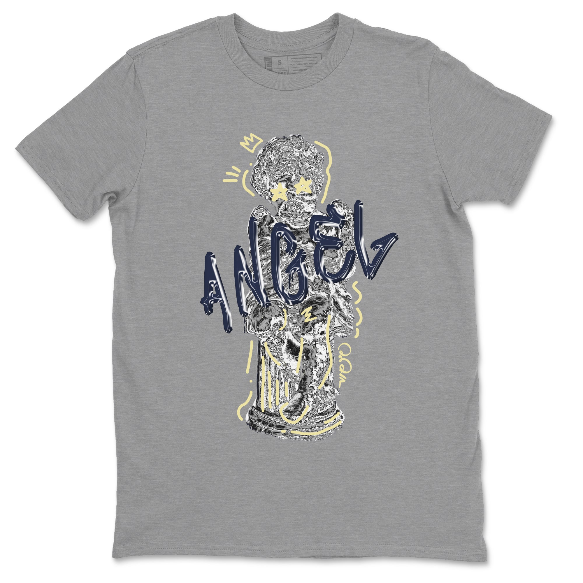 Air Jordan 5 A Ma Maniere x Photon Dust shirt to match jordans Baby Angel sneaker tees Jordan 5 A Ma Maniere "Dawn" Drip Gear Zone Unisex Heather Grey 2 T-Shirt