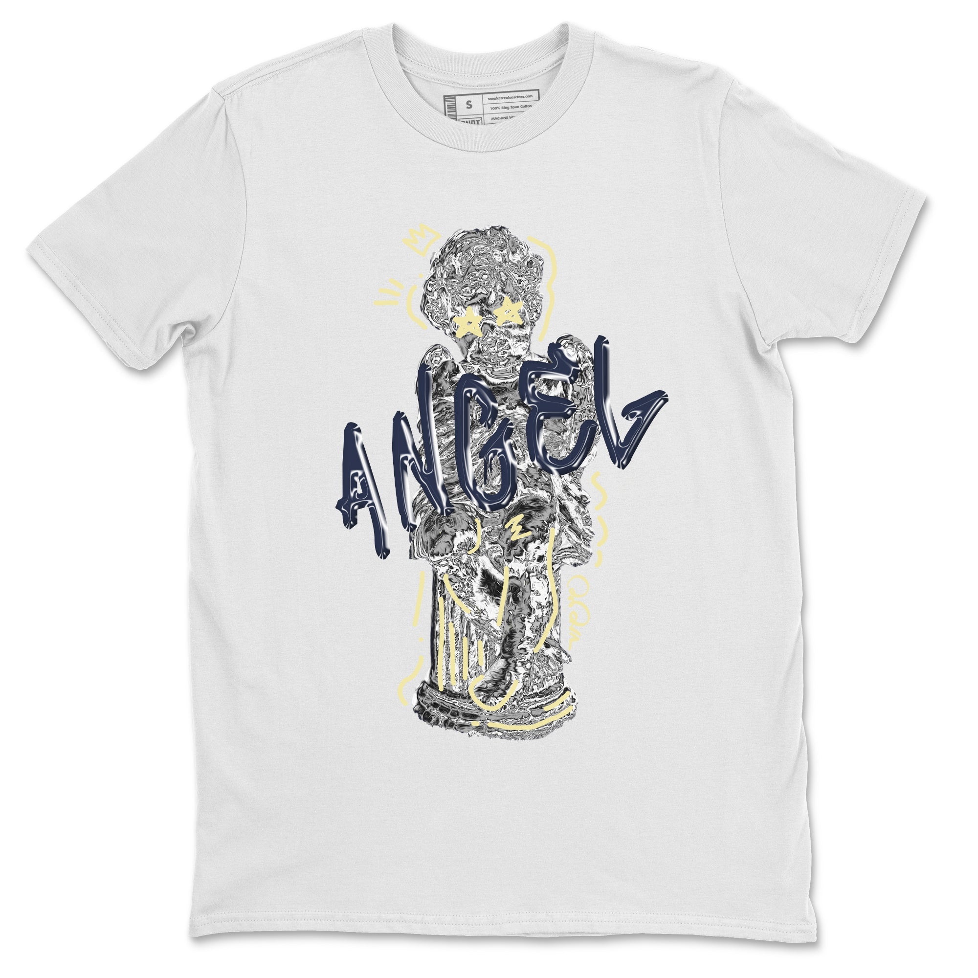 Air Jordan 5 A Ma Maniere x Photon Dust shirt to match jordans Baby Angel sneaker tees Jordan 5 A Ma Maniere "Dawn" Drip Gear Zone Unisex White 2 T-Shirt