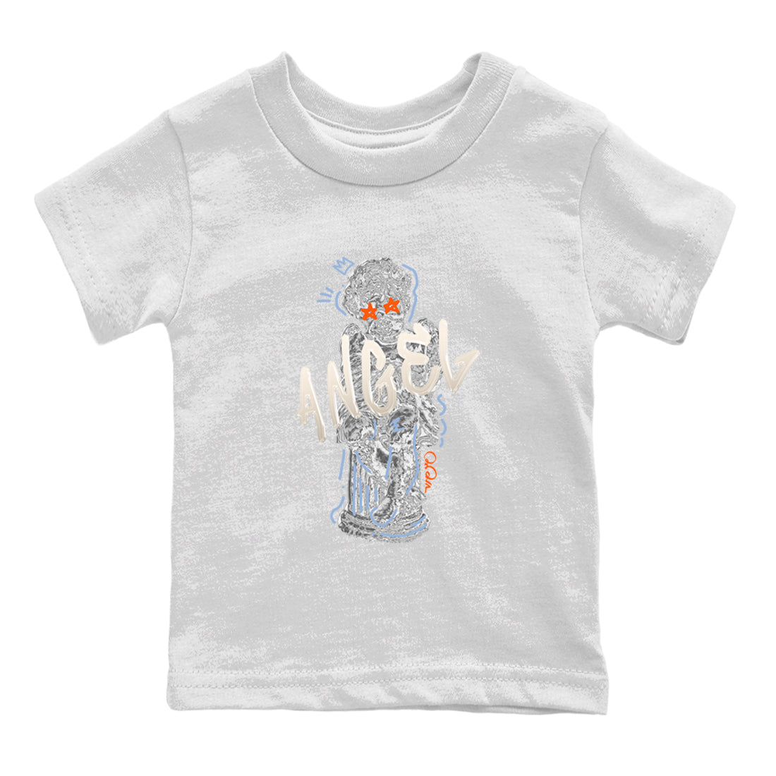 Air Jordan 5 Craft Sneaker Match Tees Baby Angel Streetwear Sneaker Shirt AJ5 SE Craft Sneaker Release Tees Kids Shirts White 2