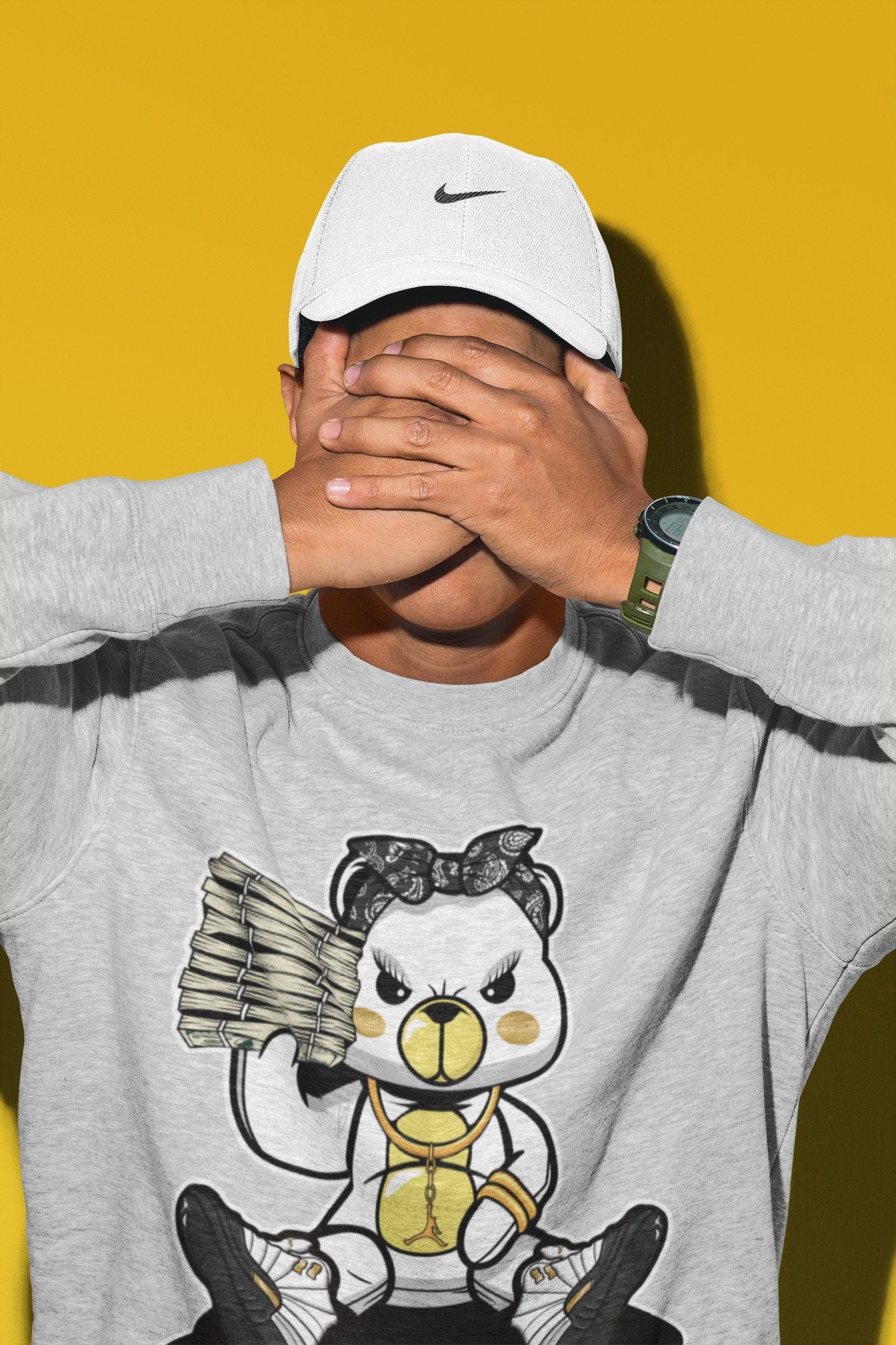 Jordan 12 Royalty Shirt To Match Jordans Bad Baby Bear Sneaker Tees Jordan 12 Royalty Drip Gear Zone Sneaker Matching Clothing Unisex Shirts