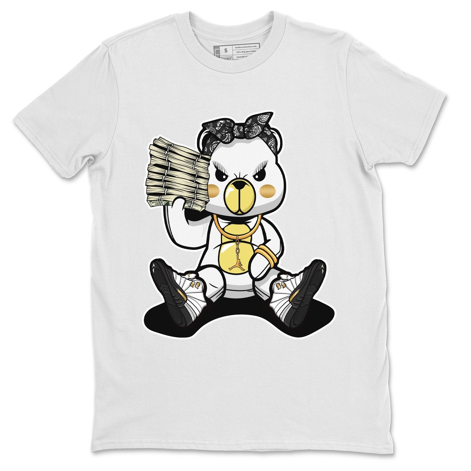 Jordan 12 Royalty Shirt To Match Jordans Bad Baby Bear Sneaker Tees Jordan 12 Royalty Drip Gear Zone Sneaker Matching Clothing Unisex Shirts