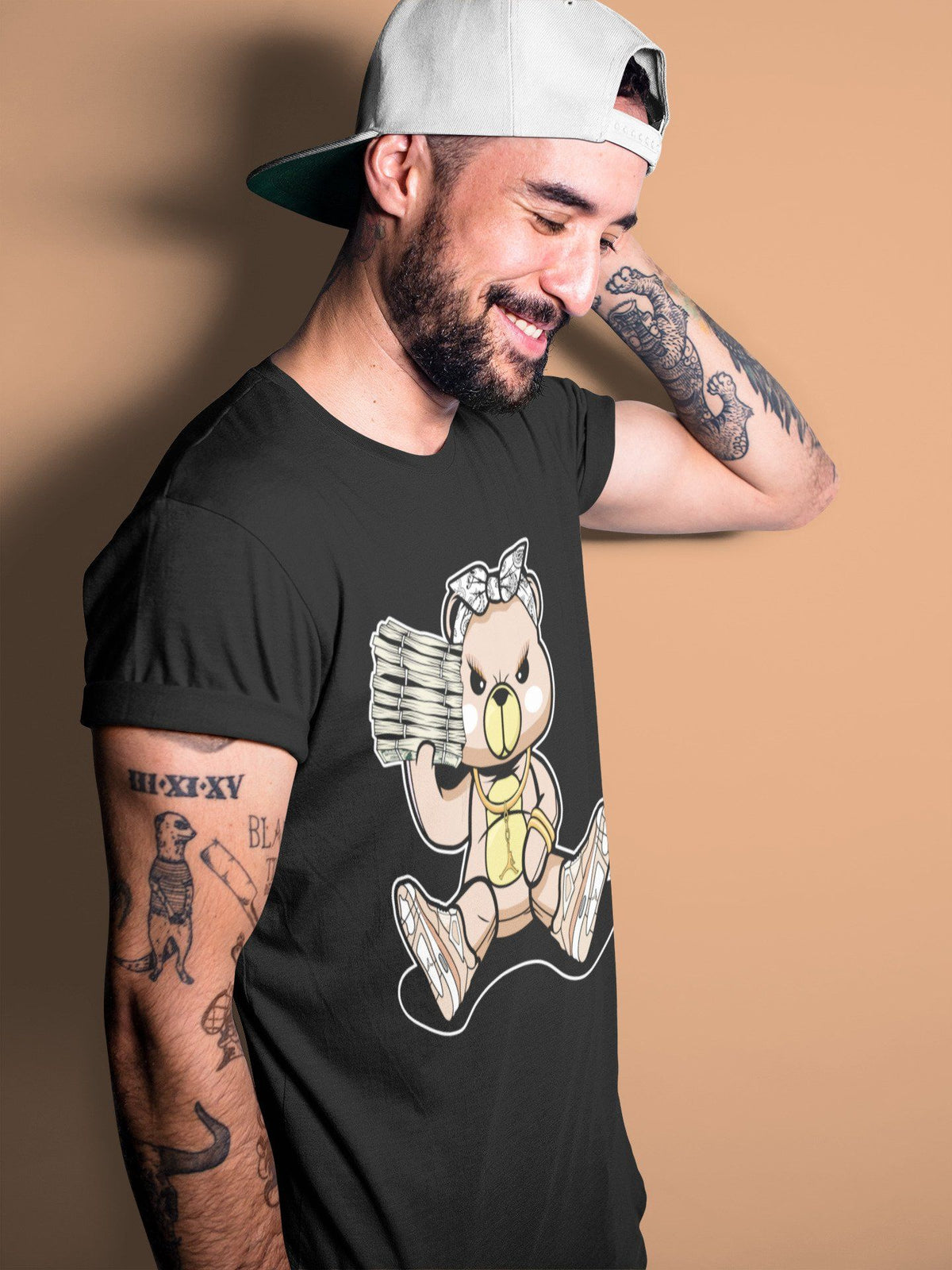 Jordan 4 Shimmer Shirt To Match Jordans Bad Baby Bear Sneaker Tees Jordan 4 Shimmer Drip Gear Zone Sneaker Matching Clothing Unisex Shirts