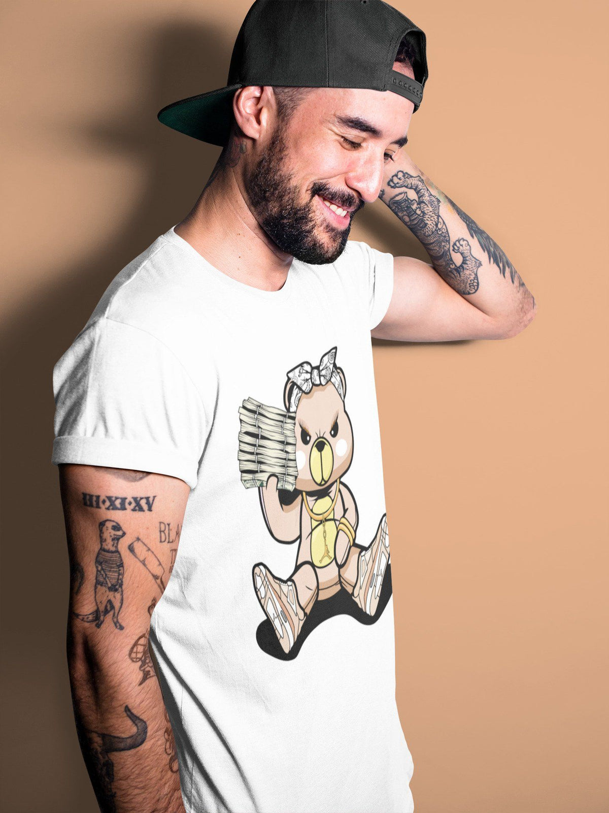Jordan 4 Shimmer Shirt To Match Jordans Bad Baby Bear Sneaker Tees Jordan 4 Shimmer Drip Gear Zone Sneaker Matching Clothing Unisex Shirts