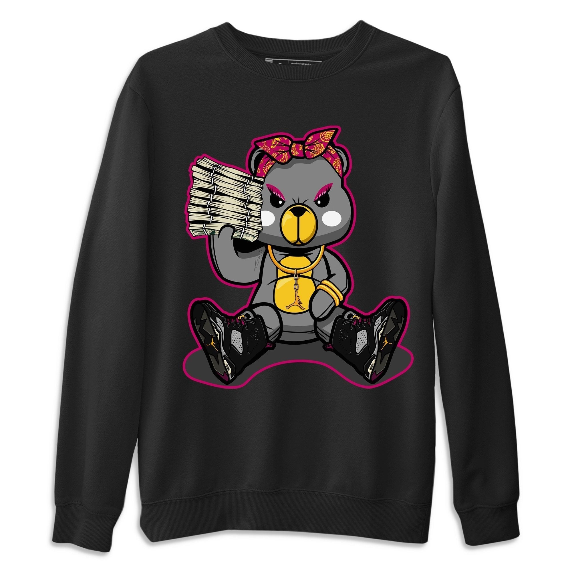 Jordan 6 Bordeaux Shirt To Match Jordans Bad Baby Bear Sneaker Tees Jordan 6 Bordeaux Drip Gear Zone Sneaker Matching Clothing Unisex Shirts