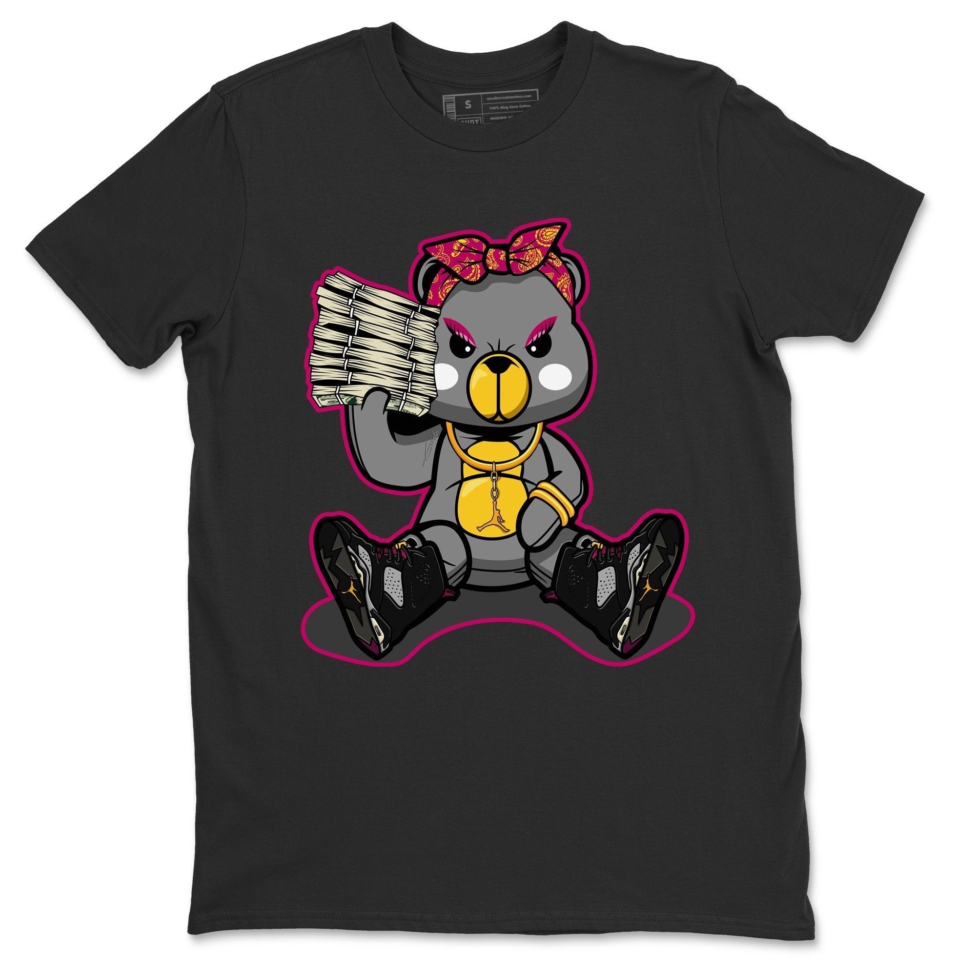 Jordan 6 Bordeaux Shirt To Match Jordans Bad Baby Bear Sneaker Tees Jordan 6 Bordeaux Drip Gear Zone Sneaker Matching Clothing Unisex Shirts
