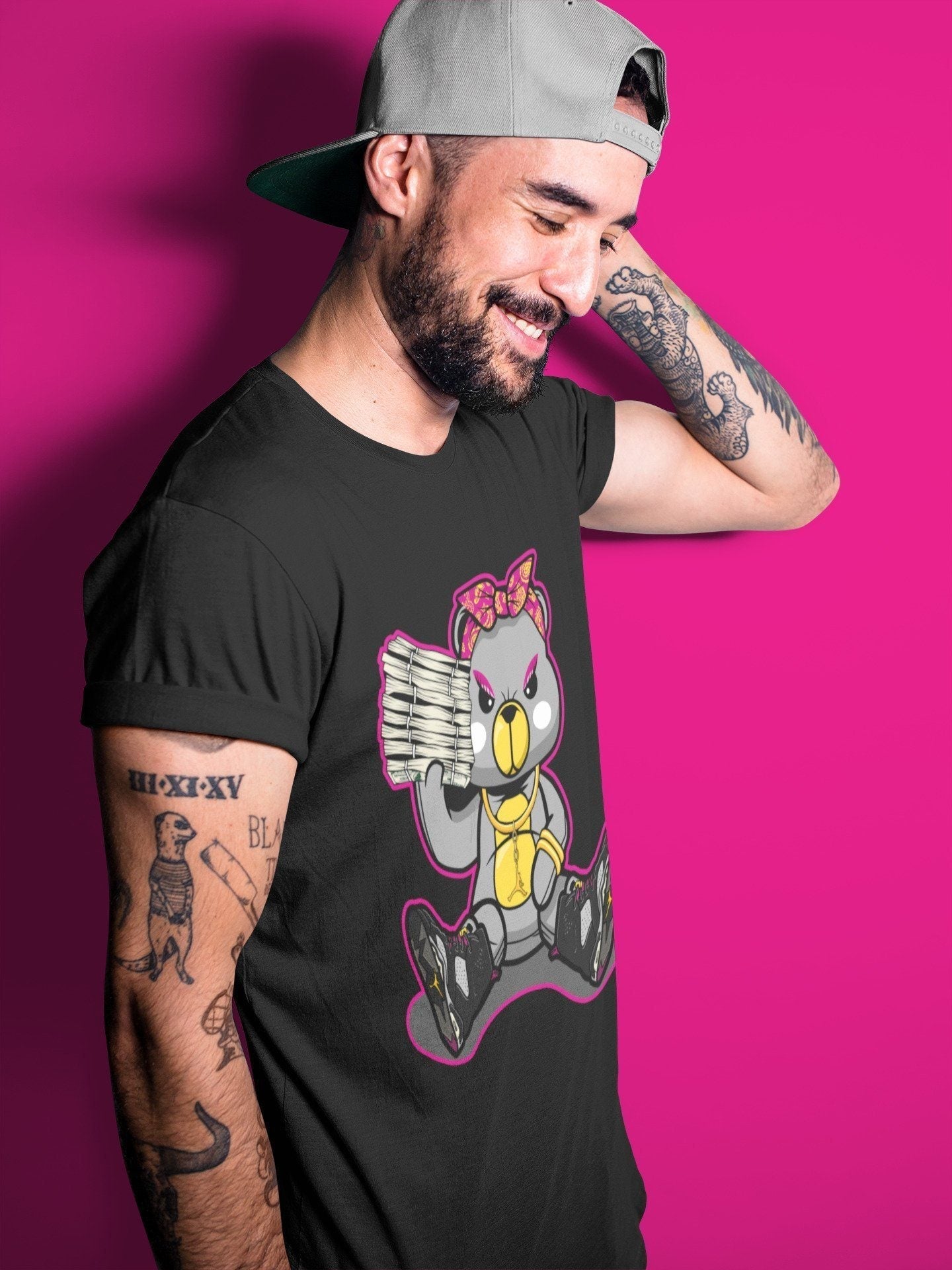 Jordan 6 Bordeaux Shirt To Match Jordans Bad Baby Bear Sneaker Tees Jordan 6 Bordeaux Drip Gear Zone Sneaker Matching Clothing Unisex Shirts