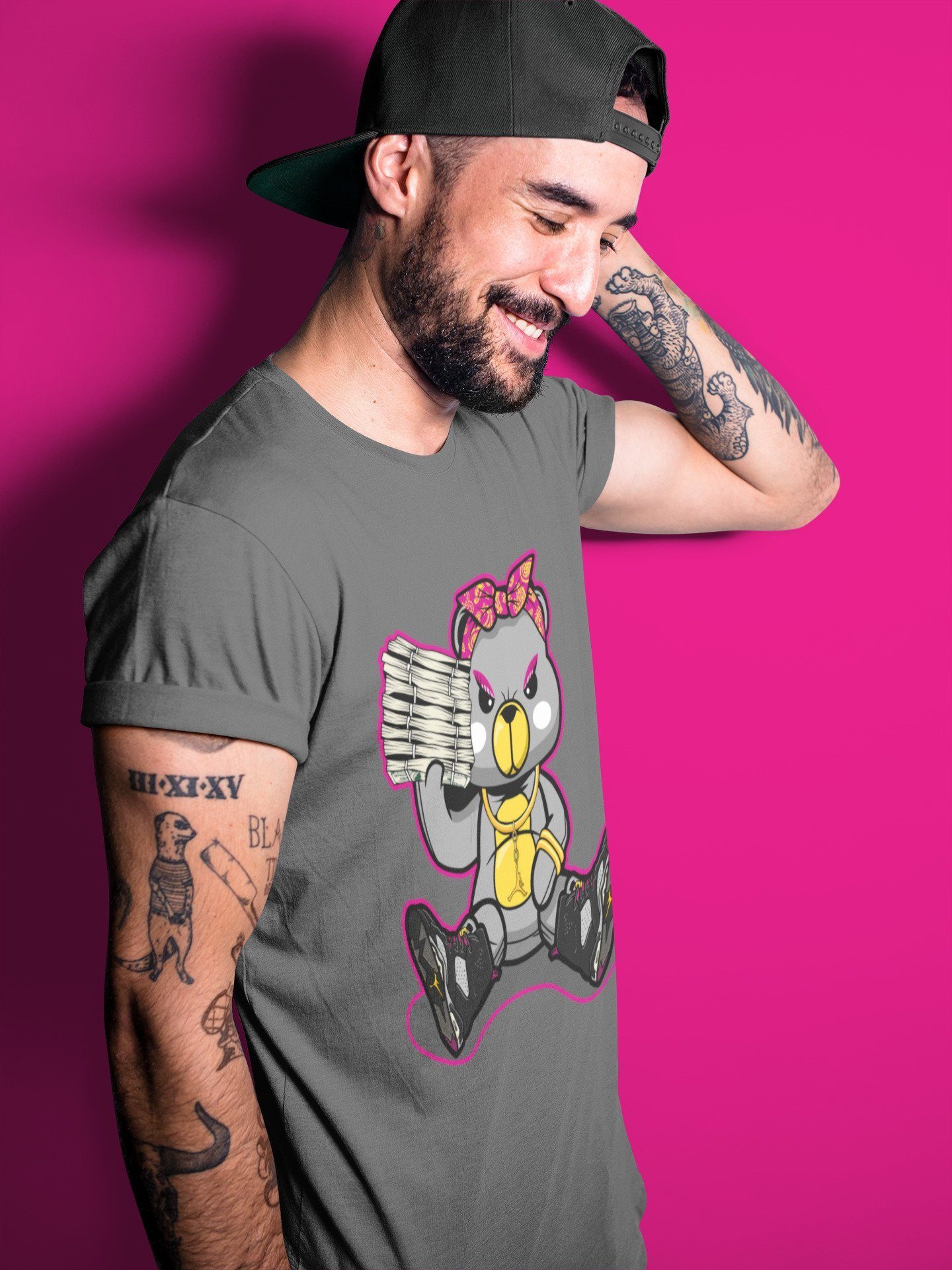 Jordan 6 Bordeaux Shirt To Match Jordans Bad Baby Bear Sneaker Tees Jordan 6 Bordeaux Drip Gear Zone Sneaker Matching Clothing Unisex Shirts