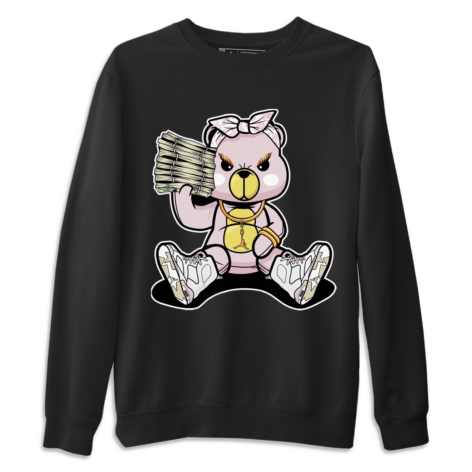 Jordan 6 Gold Hoops Shirt To Match Jordans Bad Baby Bear Sneaker Tees Jordan 6 Gold Hoops Drip Gear Zone Sneaker Matching Clothing Unisex Shirts