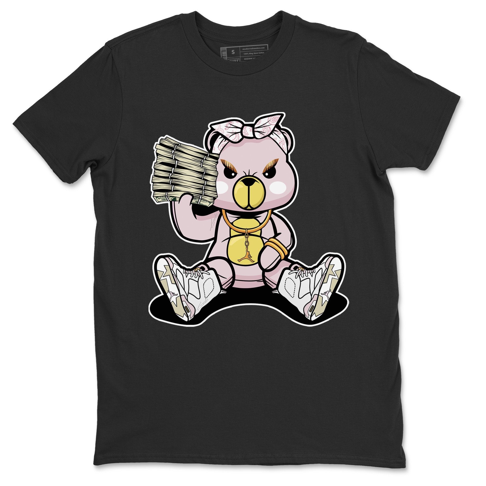 Jordan 6 Gold Hoops Shirt To Match Jordans Bad Baby Bear Sneaker Tees Jordan 6 Gold Hoops Drip Gear Zone Sneaker Matching Clothing Unisex Shirts