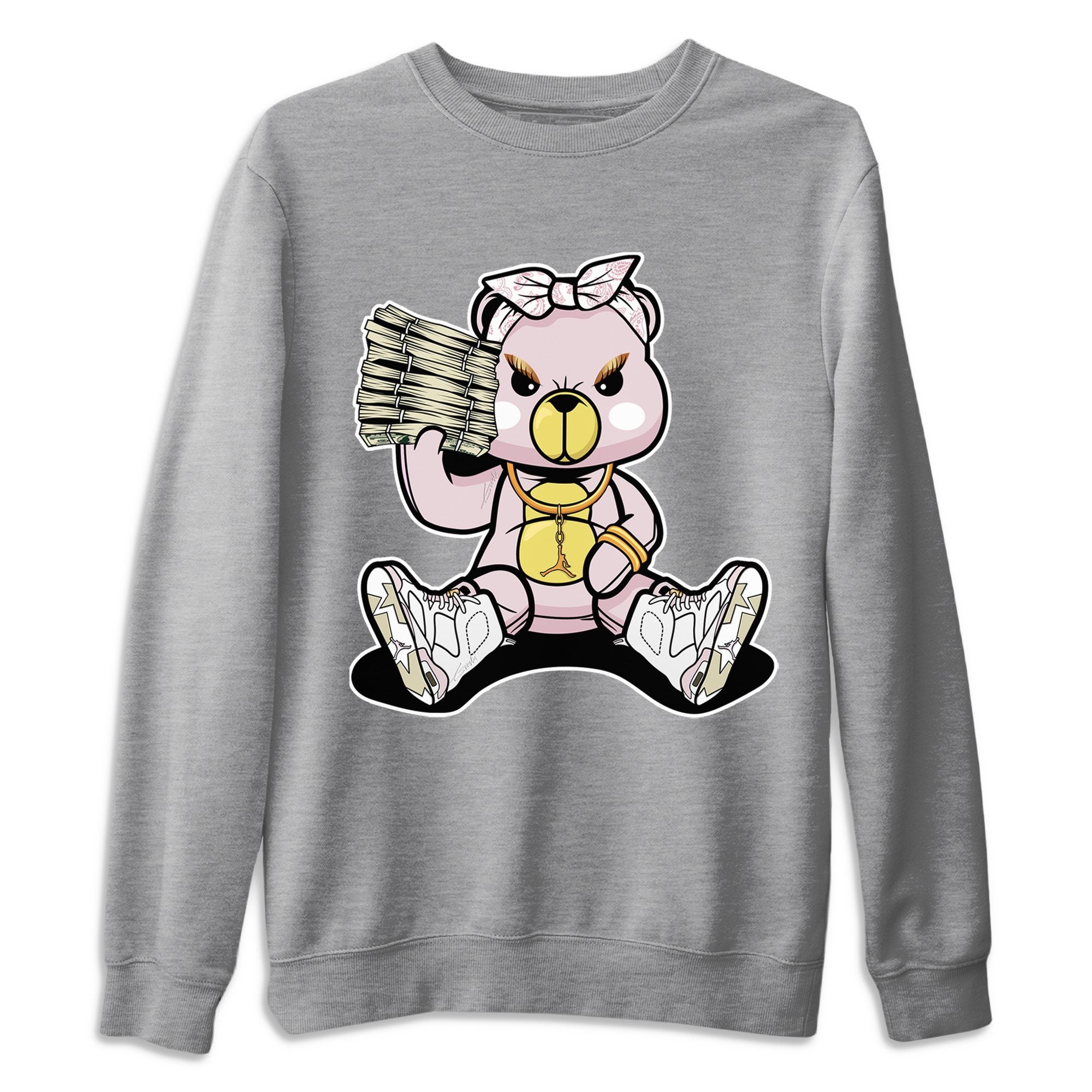 Jordan 6 Gold Hoops Shirt To Match Jordans Bad Baby Bear Sneaker Tees Jordan 6 Gold Hoops Drip Gear Zone Sneaker Matching Clothing Unisex Shirts