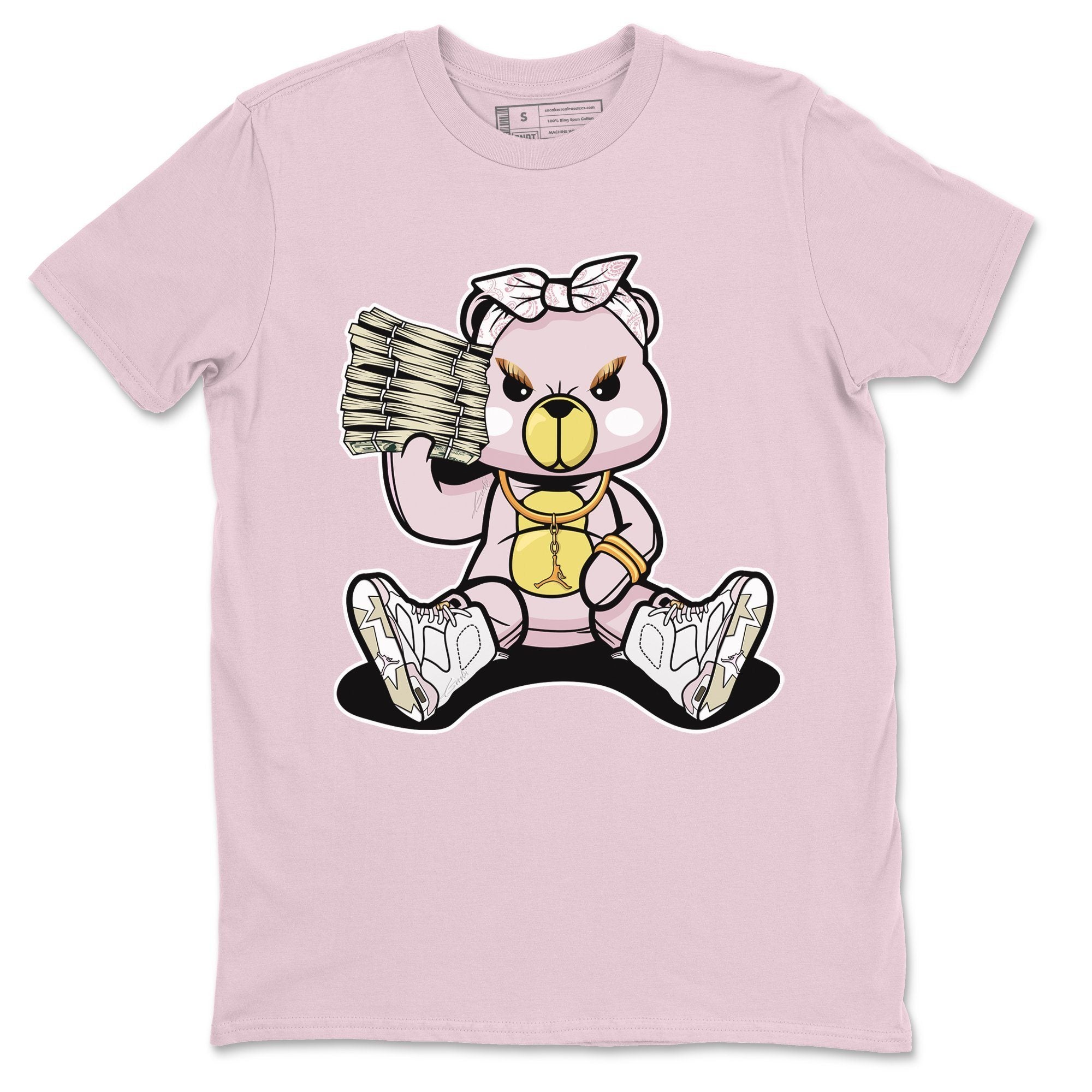 Jordan 6 Gold Hoops Shirt To Match Jordans Bad Baby Bear Sneaker Tees Jordan 6 Gold Hoops Drip Gear Zone Sneaker Matching Clothing Unisex Shirts