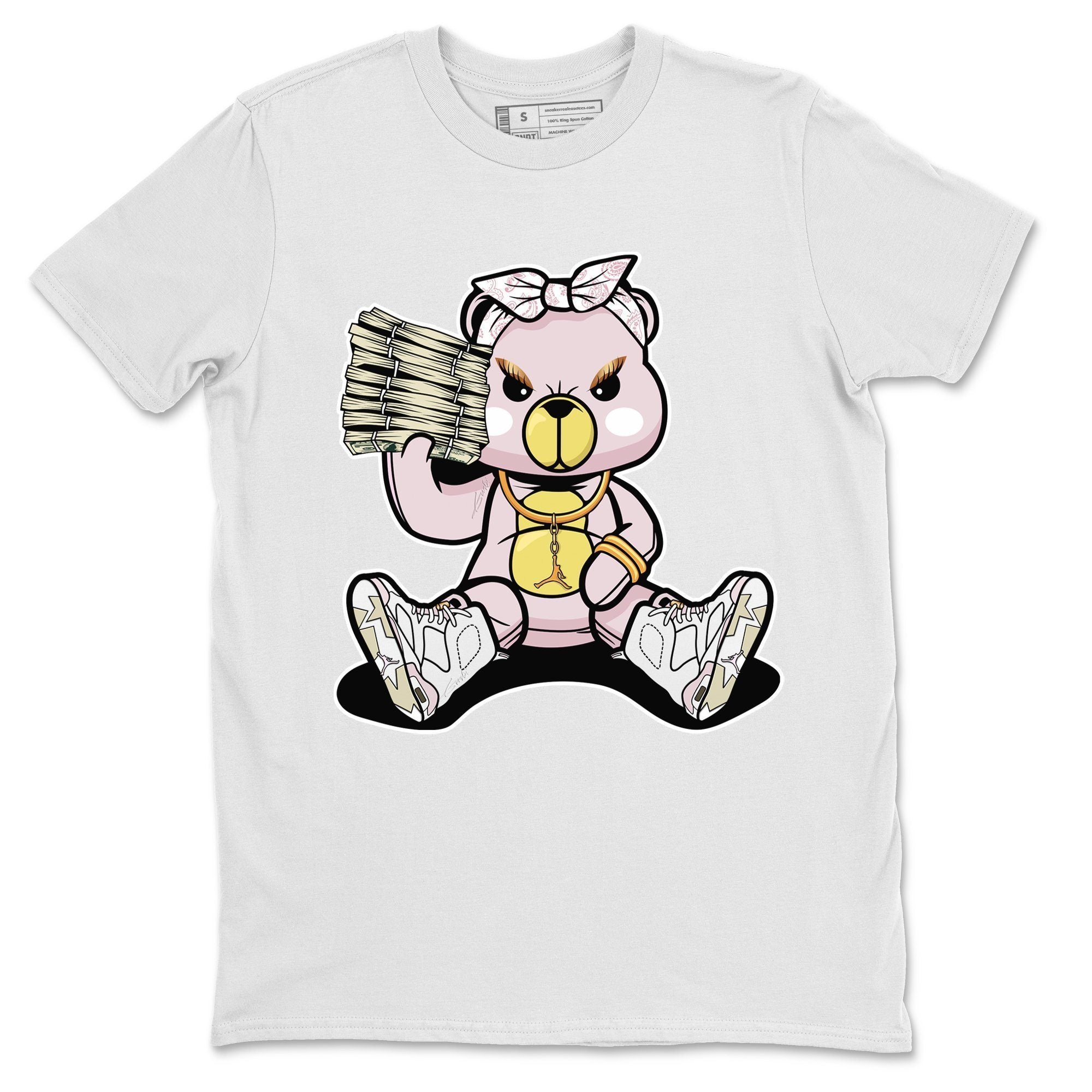 Jordan 6 Gold Hoops Shirt To Match Jordans Bad Baby Bear Sneaker Tees Jordan 6 Gold Hoops Drip Gear Zone Sneaker Matching Clothing Unisex Shirts