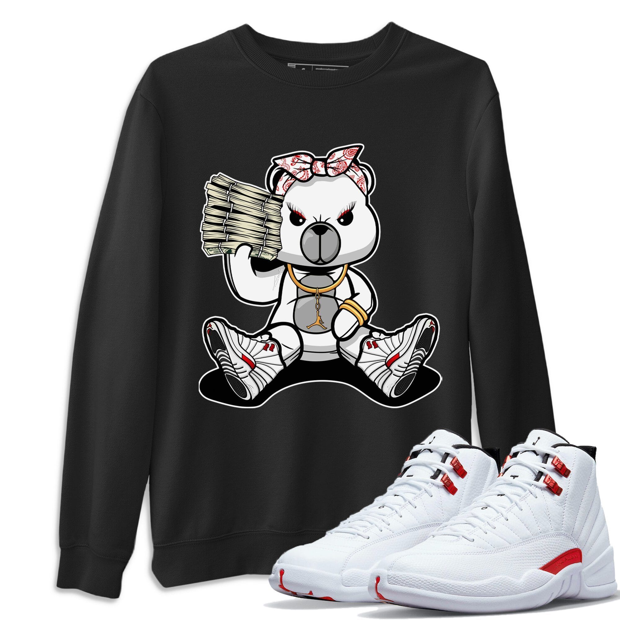 Jordan 12 Twist Shirt To Match Jordans Bad Baby Bear Sneaker Tees Jordan 12 Twist Drip Gear Zone Sneaker Matching Clothing Unisex Shirts