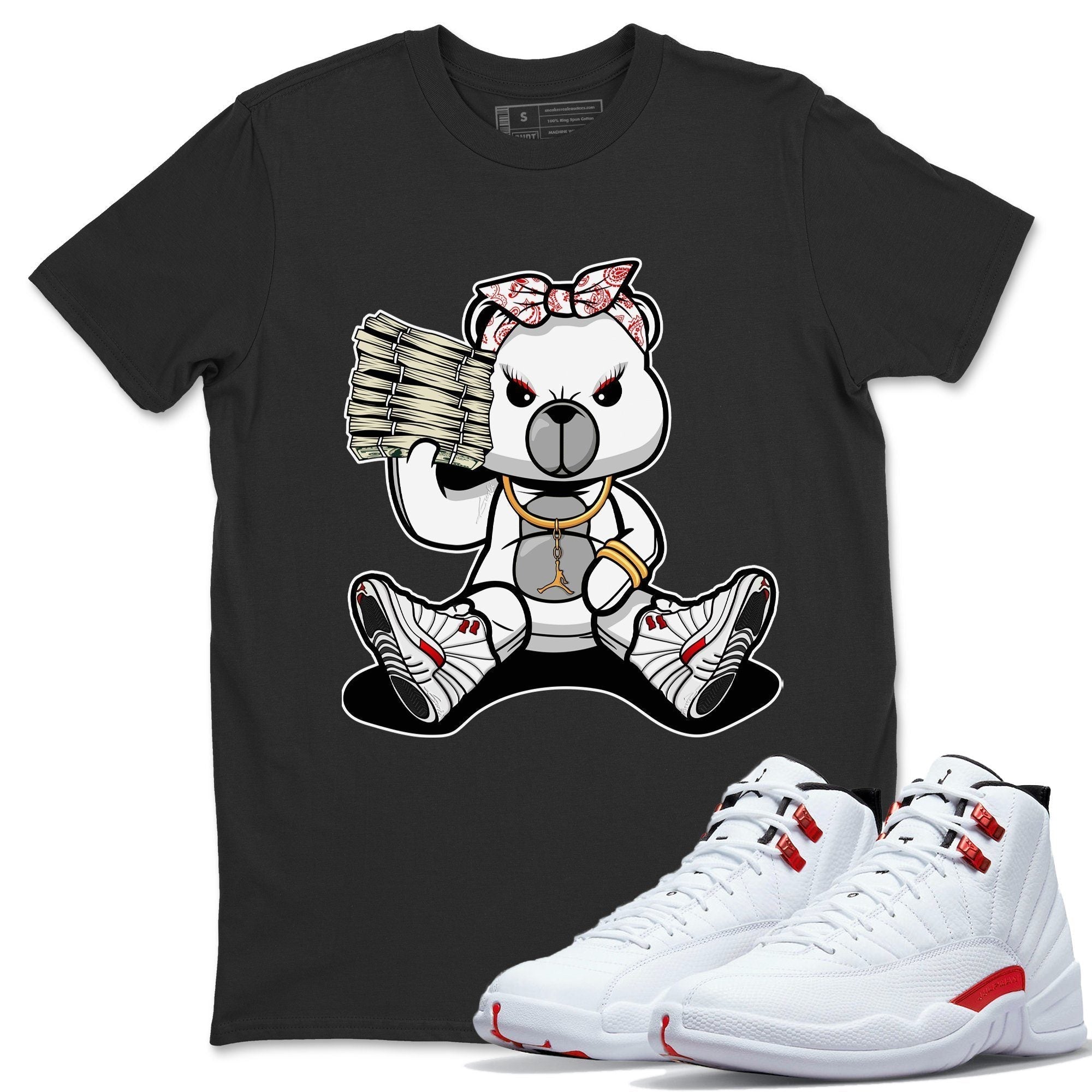 Jordan 12 Twist Shirt To Match Jordans Bad Baby Bear Sneaker Tees Jordan 12 Twist Drip Gear Zone Sneaker Matching Clothing Unisex Shirts